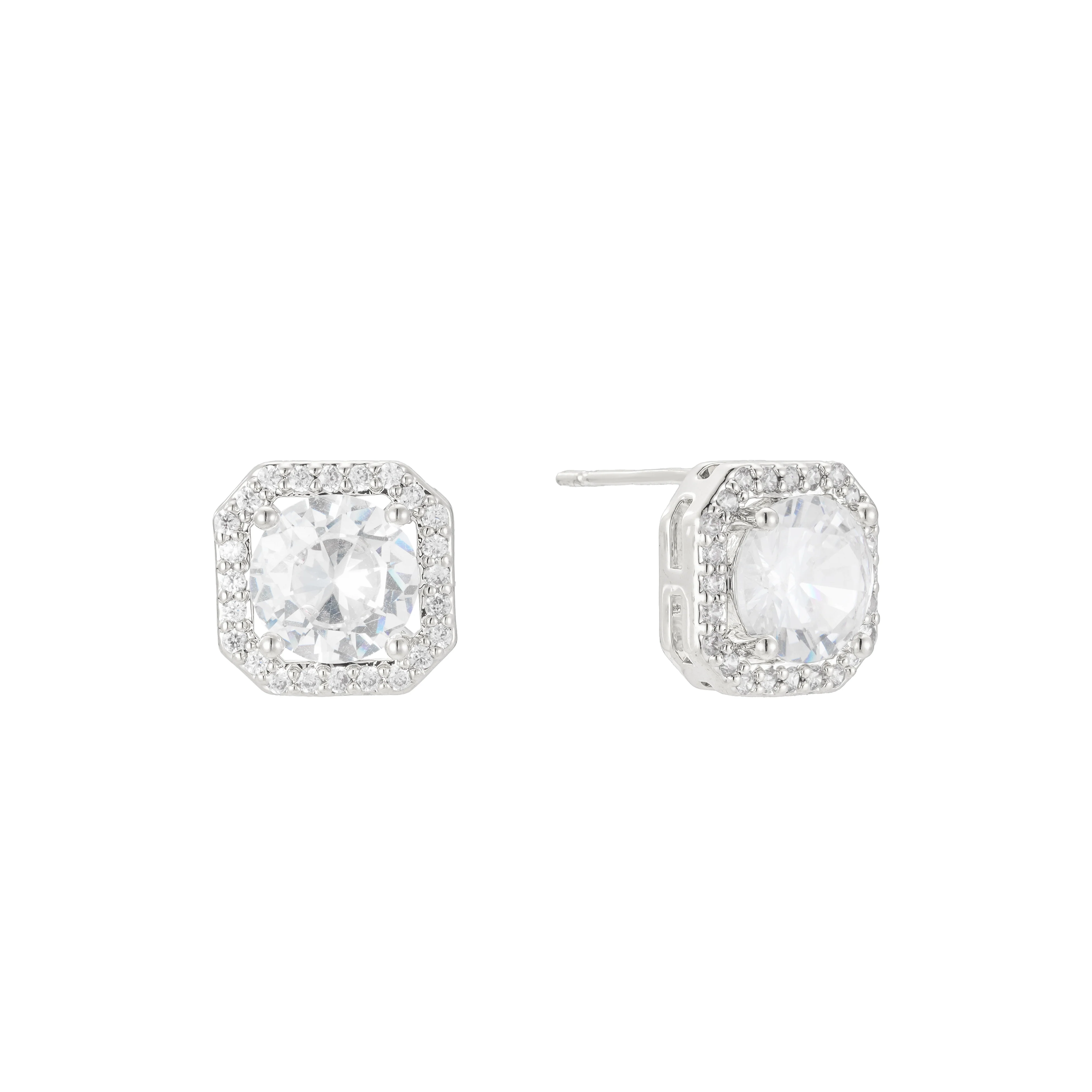 Adriana Crystal Stud Earrings - Image 6