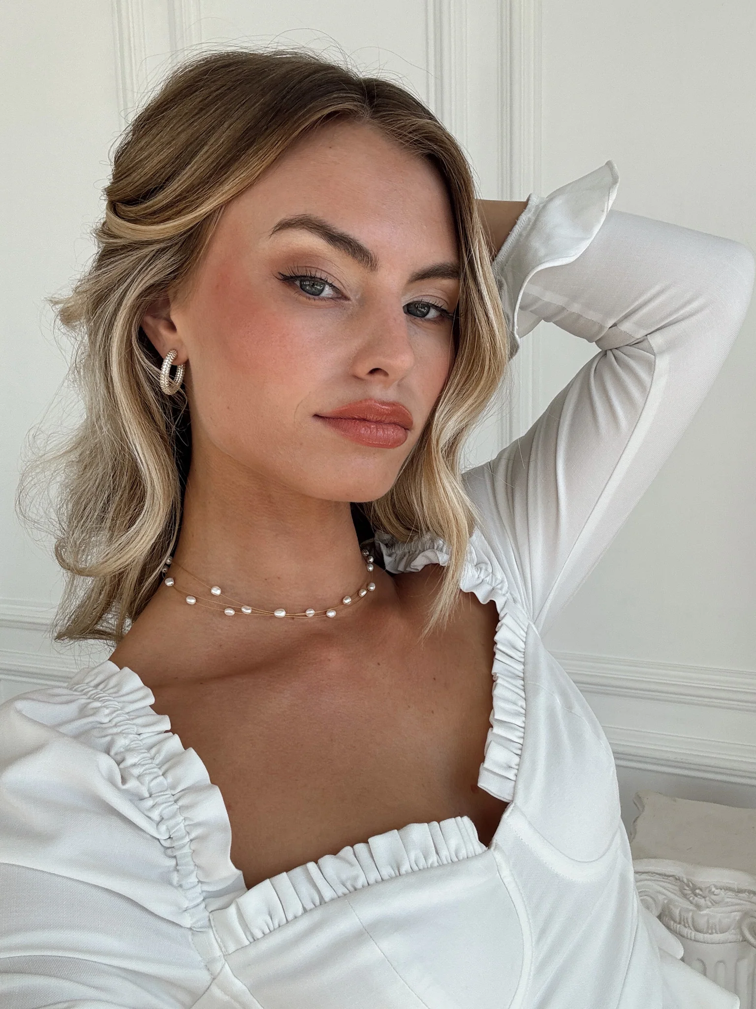 Alex Crystal Hoops - Image 3