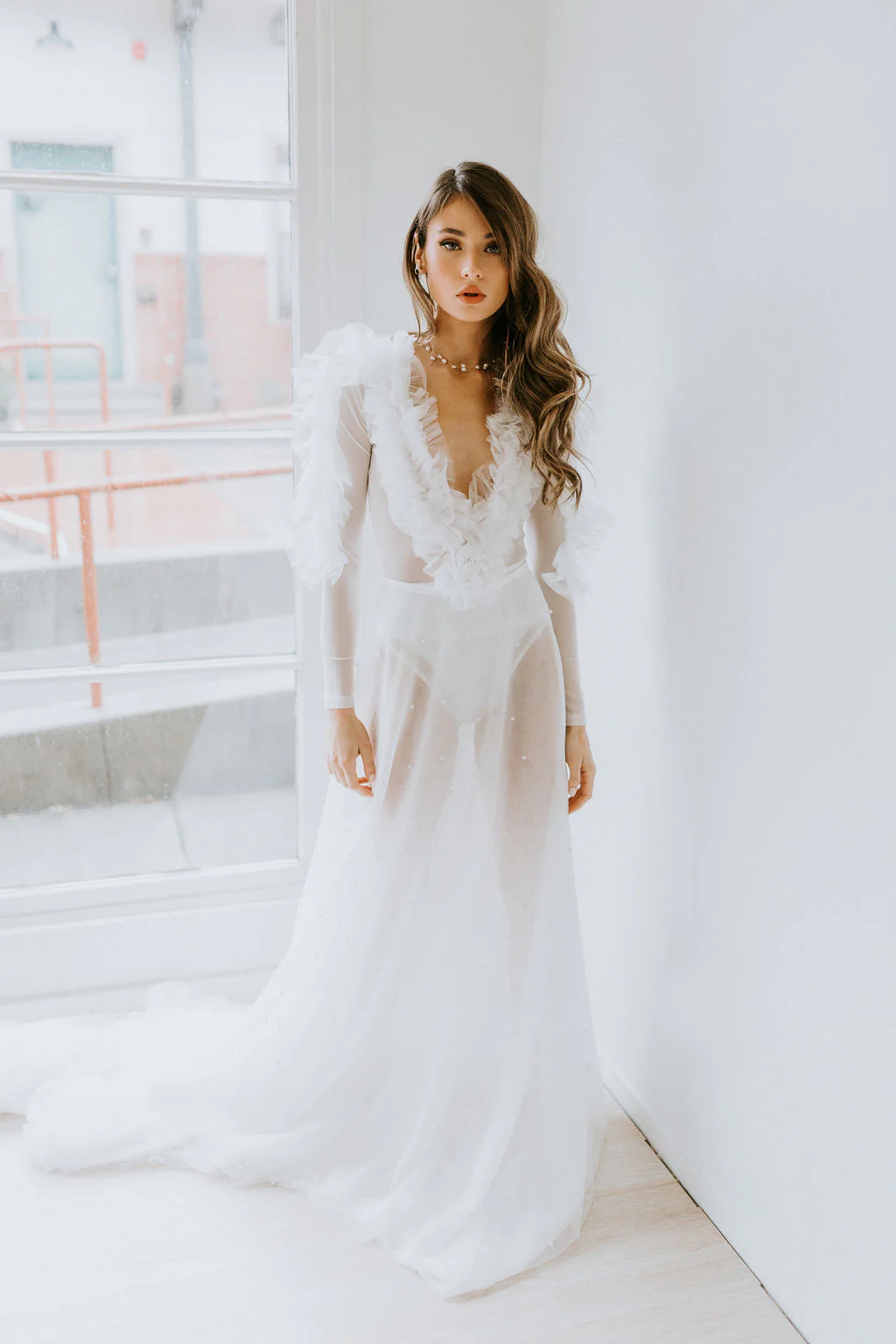 Ali Pearl Overskirt - SAMPLE SALE - Image 10