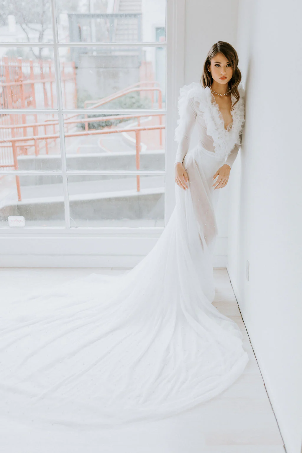 Ali Pearl Overskirt - SAMPLE SALE - Image 7