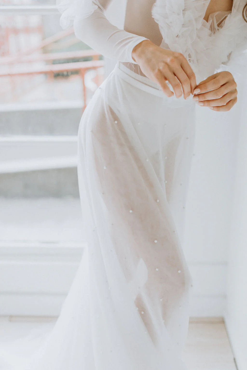 Ali Pearl Overskirt - SAMPLE SALE - Image 8