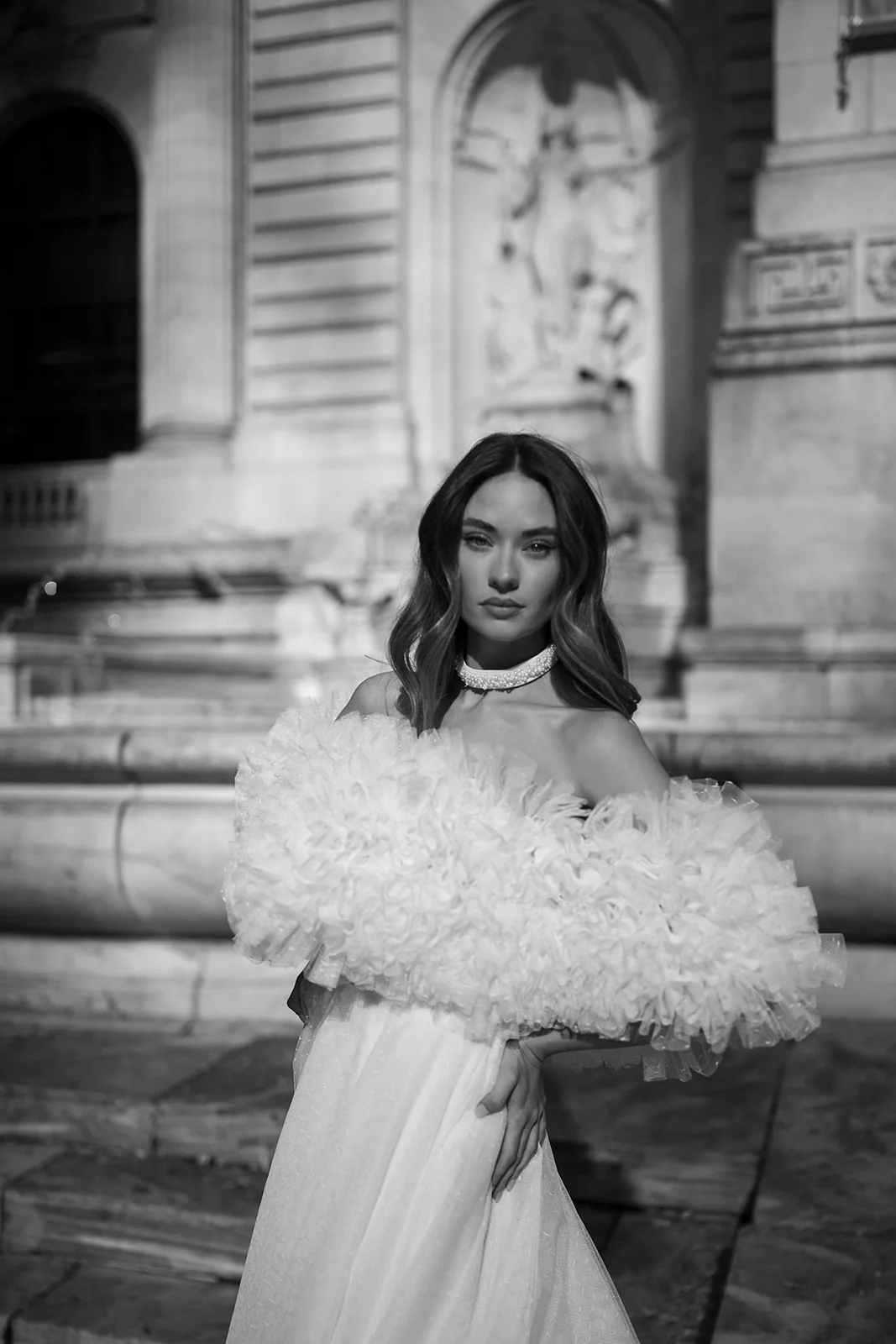 Amanda Ruffle Gown - SAMPLE SALE - Image 5