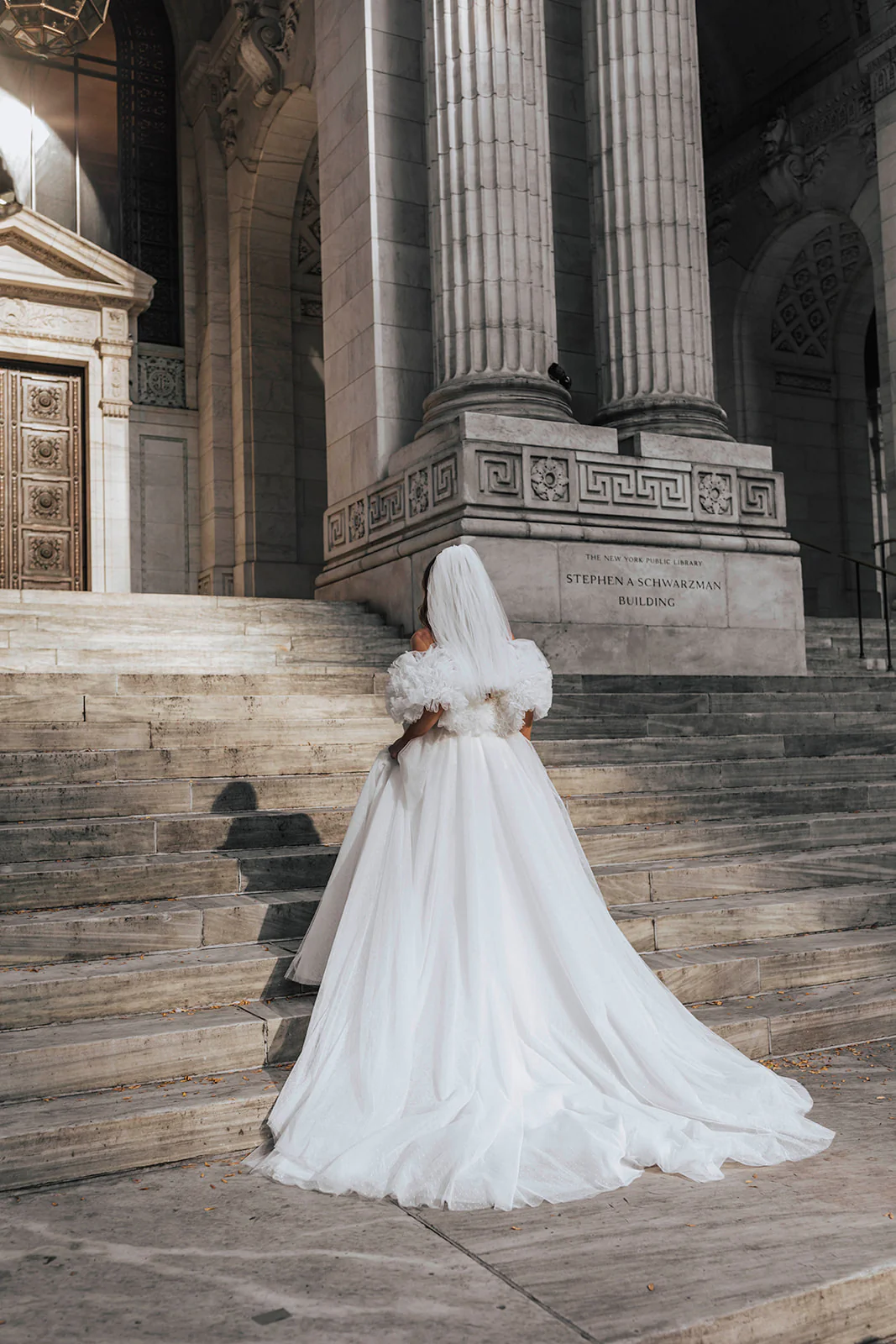 Amanda Ruffle Gown - SAMPLE SALE - Image 6