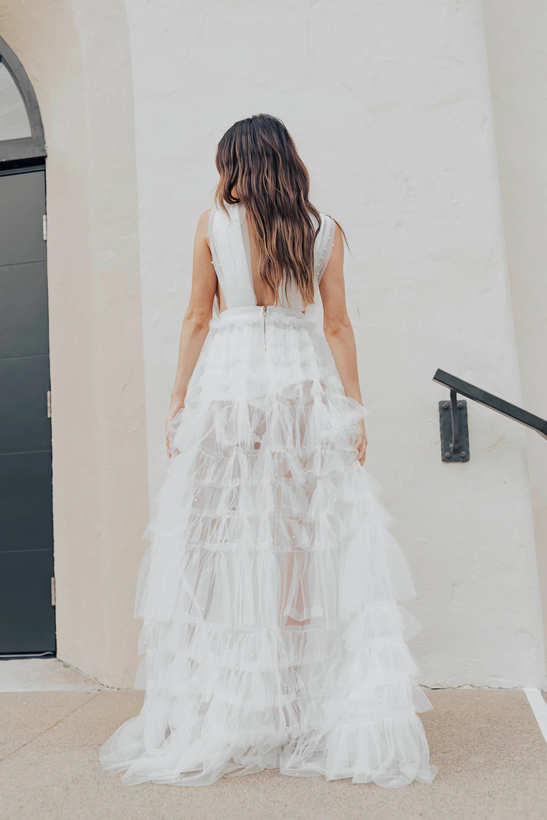 Baroness Pearl Gown - Ivory - Image 10