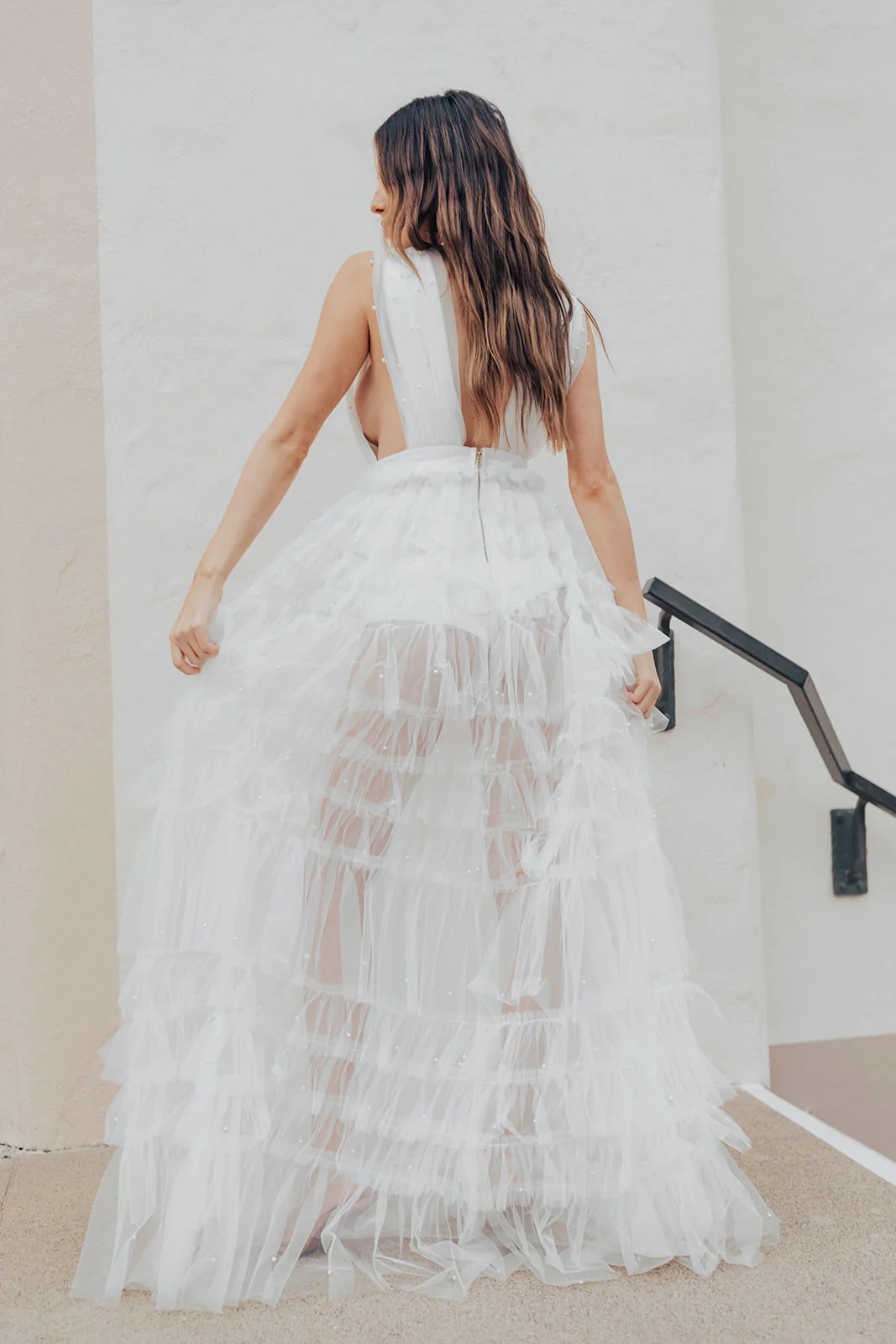 Baroness Pearl Gown - Ivory - Image 11