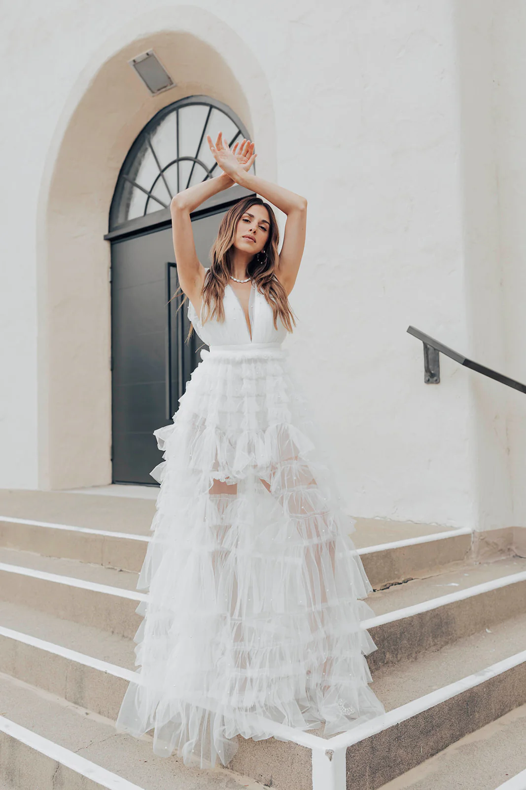 Baroness Pearl Gown - Ivory - Image 5