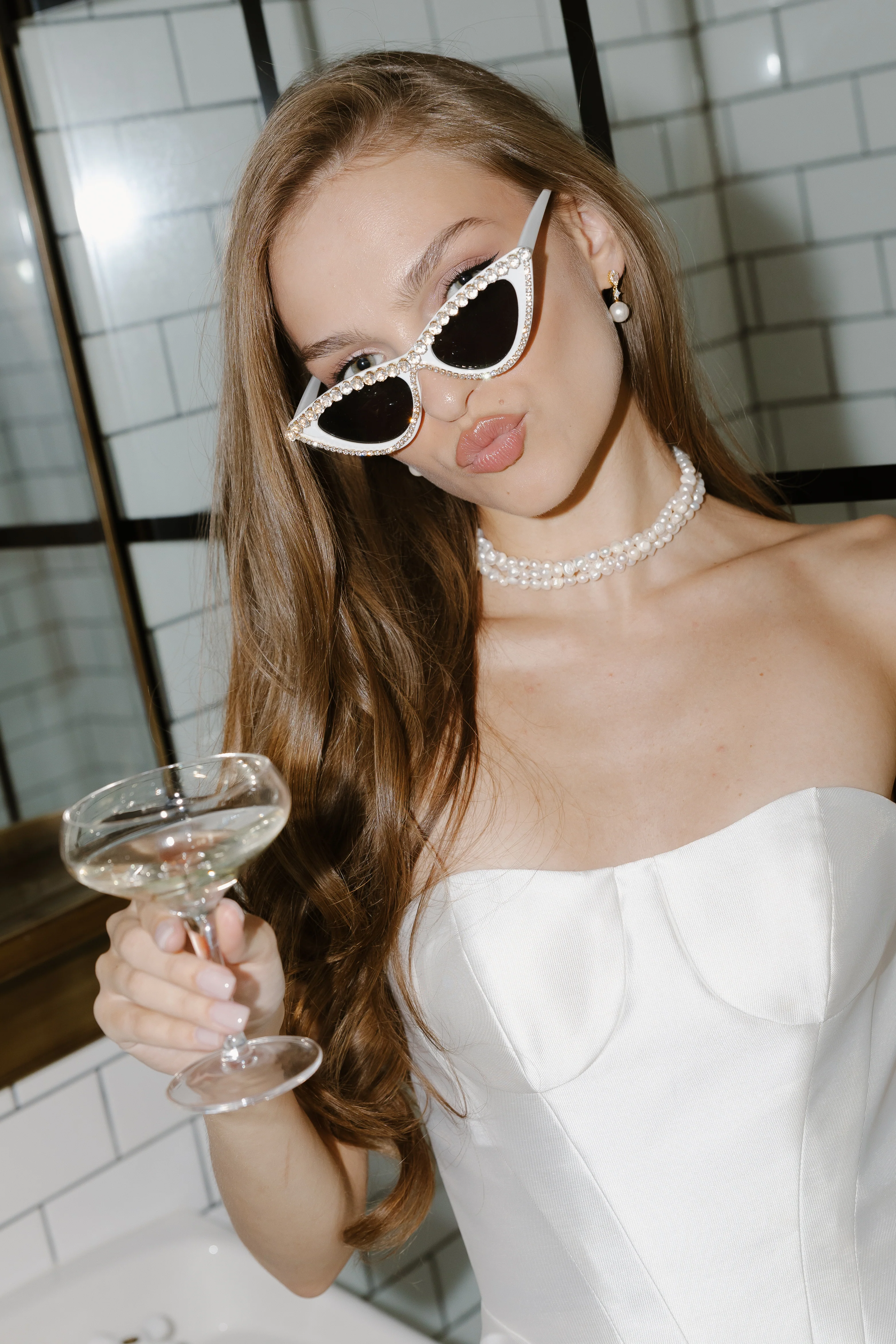 Boss Babe Sunnies - White - Image 3