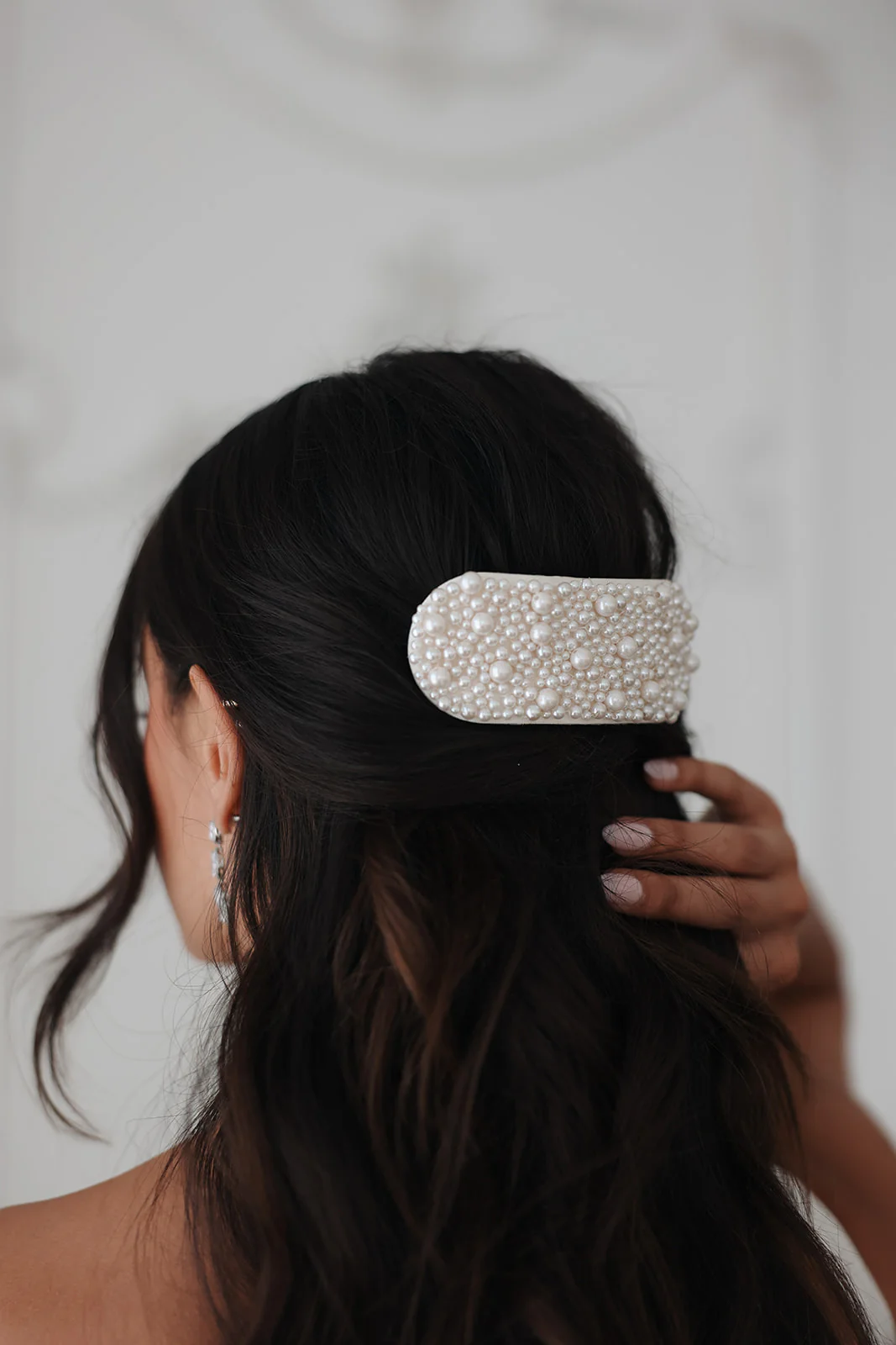 Bridgette Pearl Barrette - Image 3