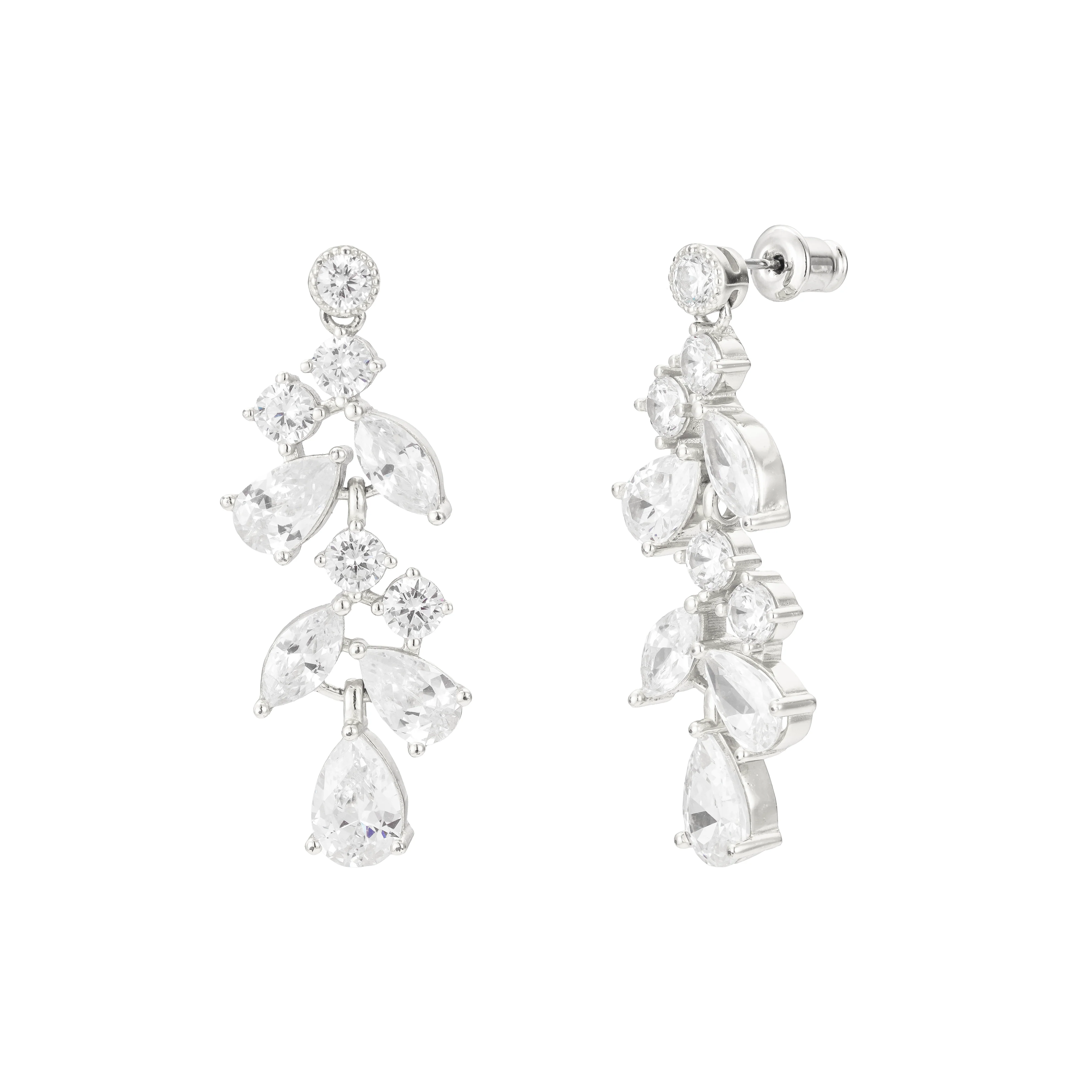 Cami Crystal Drop Earrings - Image 3