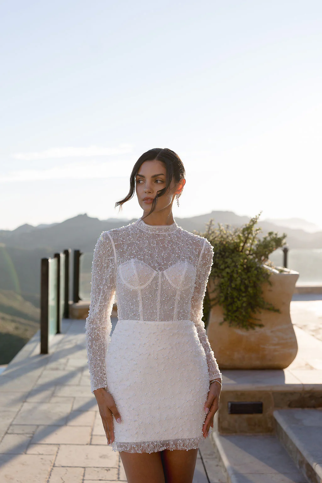 Bronte Mini Dress Size 0 - SAMPLE SALE - Image 4