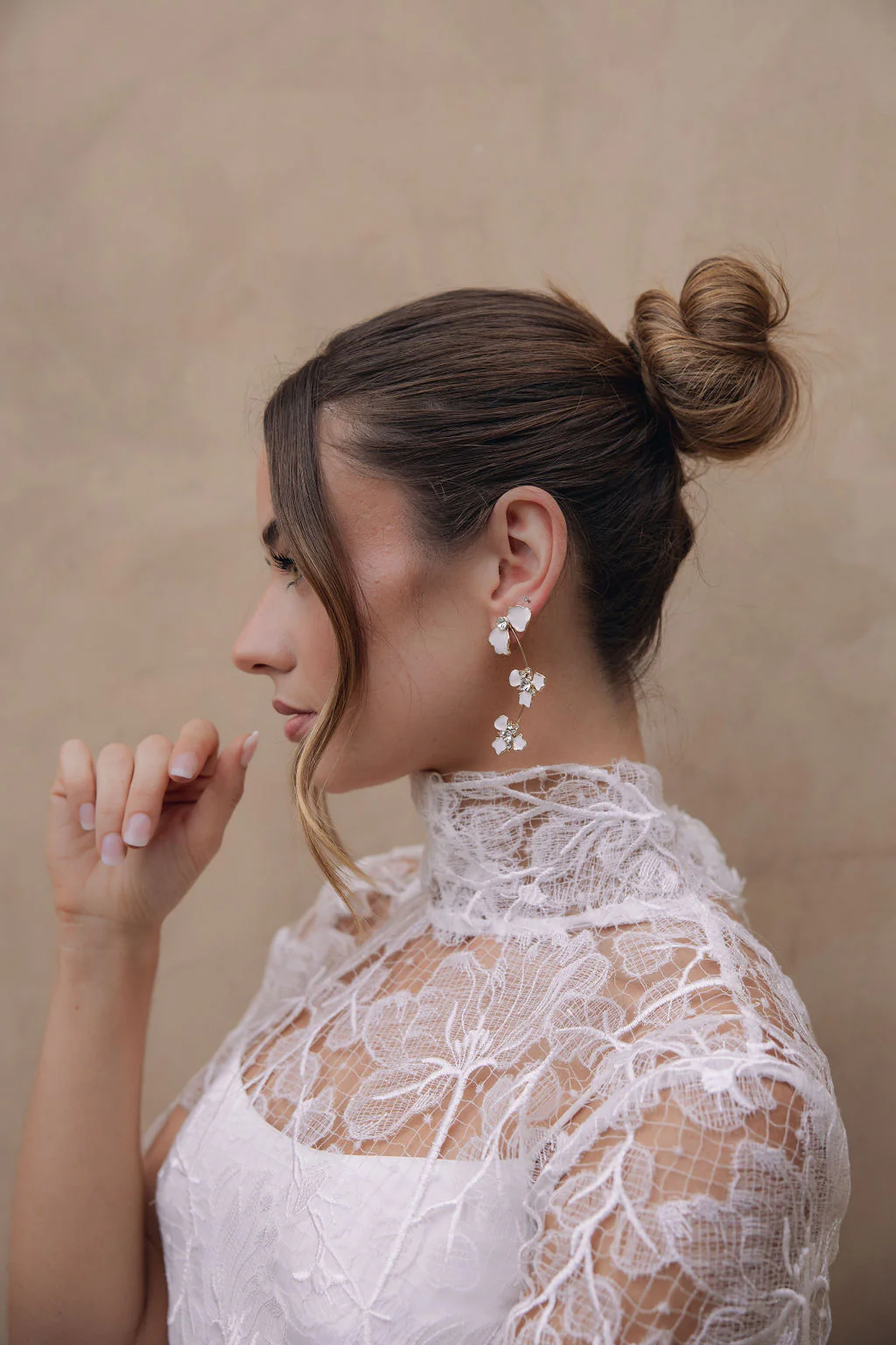 Cove Crystal Statement Earrings - Image 3