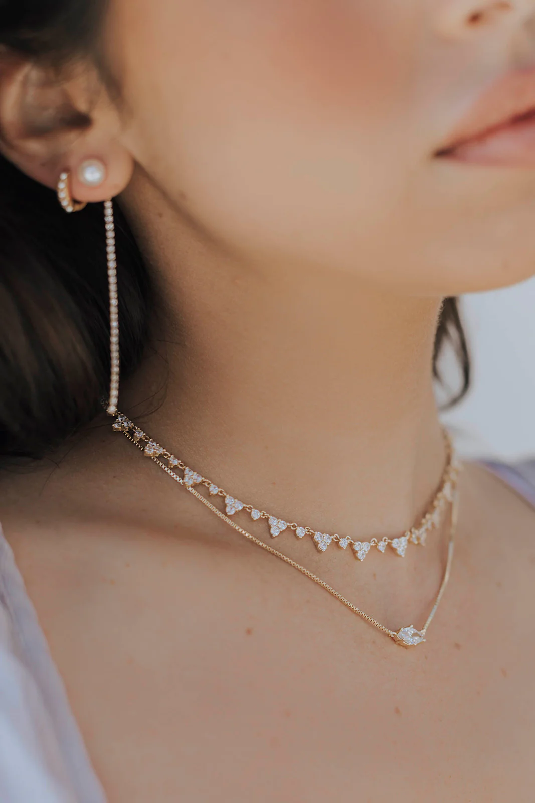 Dana Pave Choker Necklace - Image 4