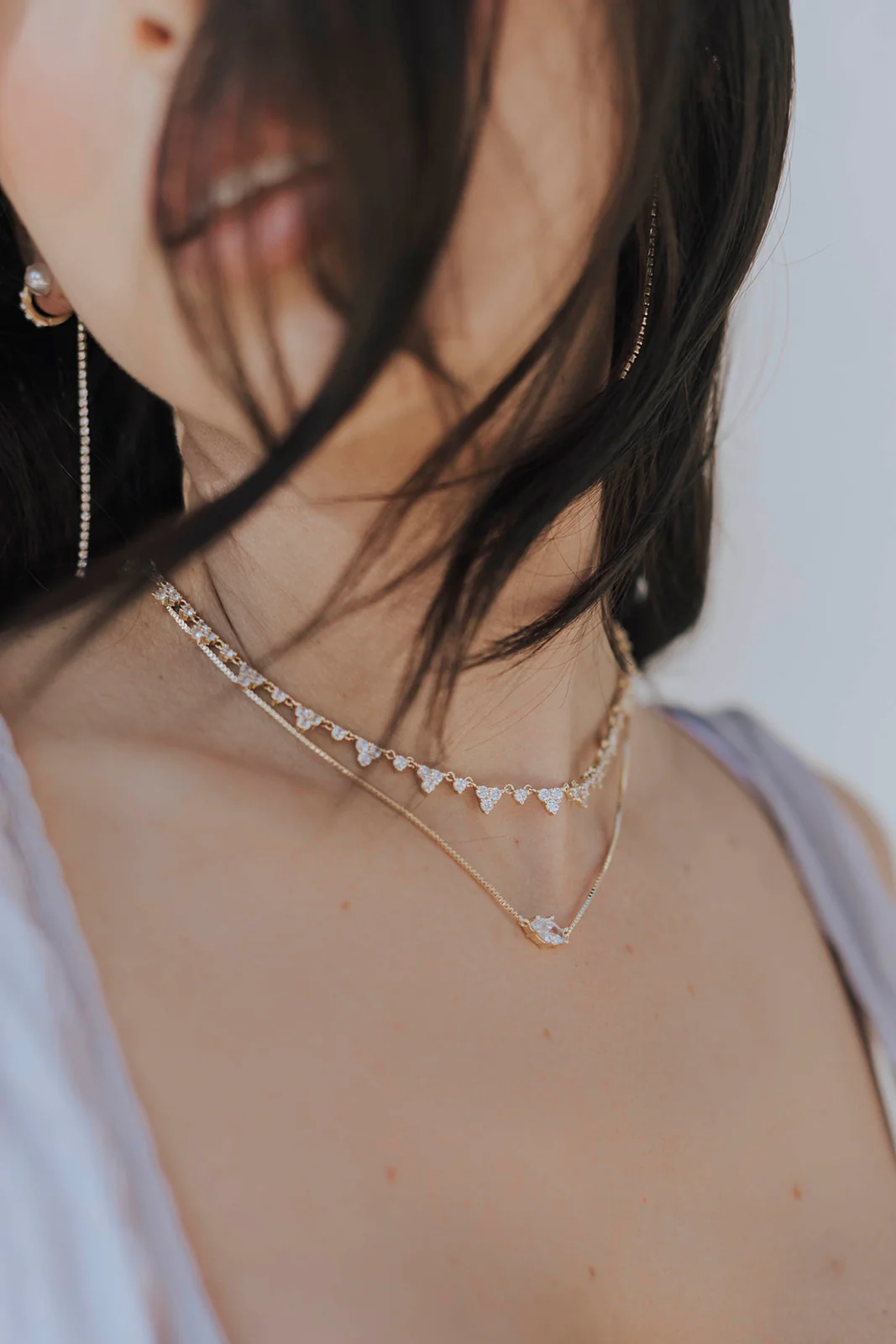 Dana Pave Choker Necklace - Image 5