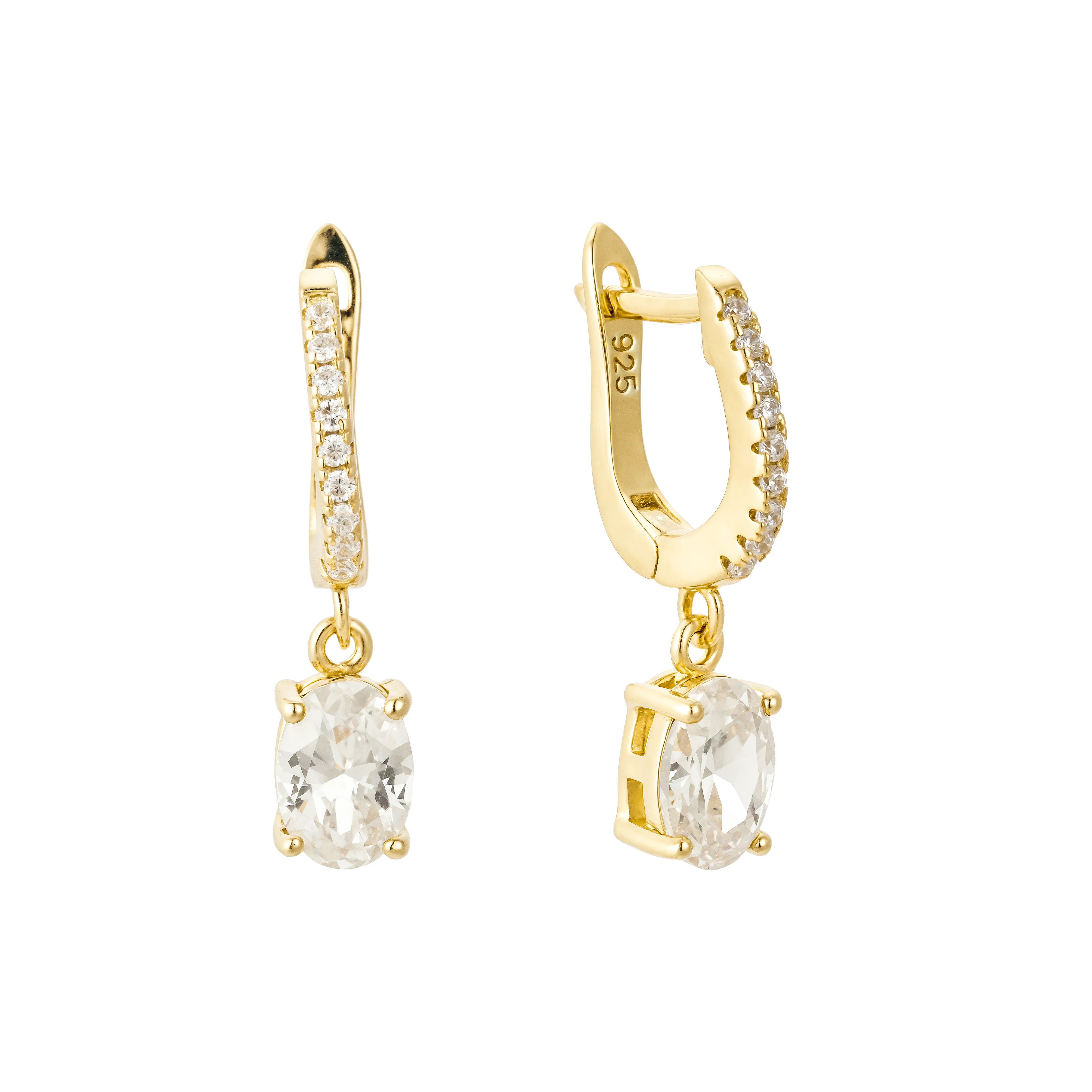 Duchess Crystal Drop Earrings - Image 10