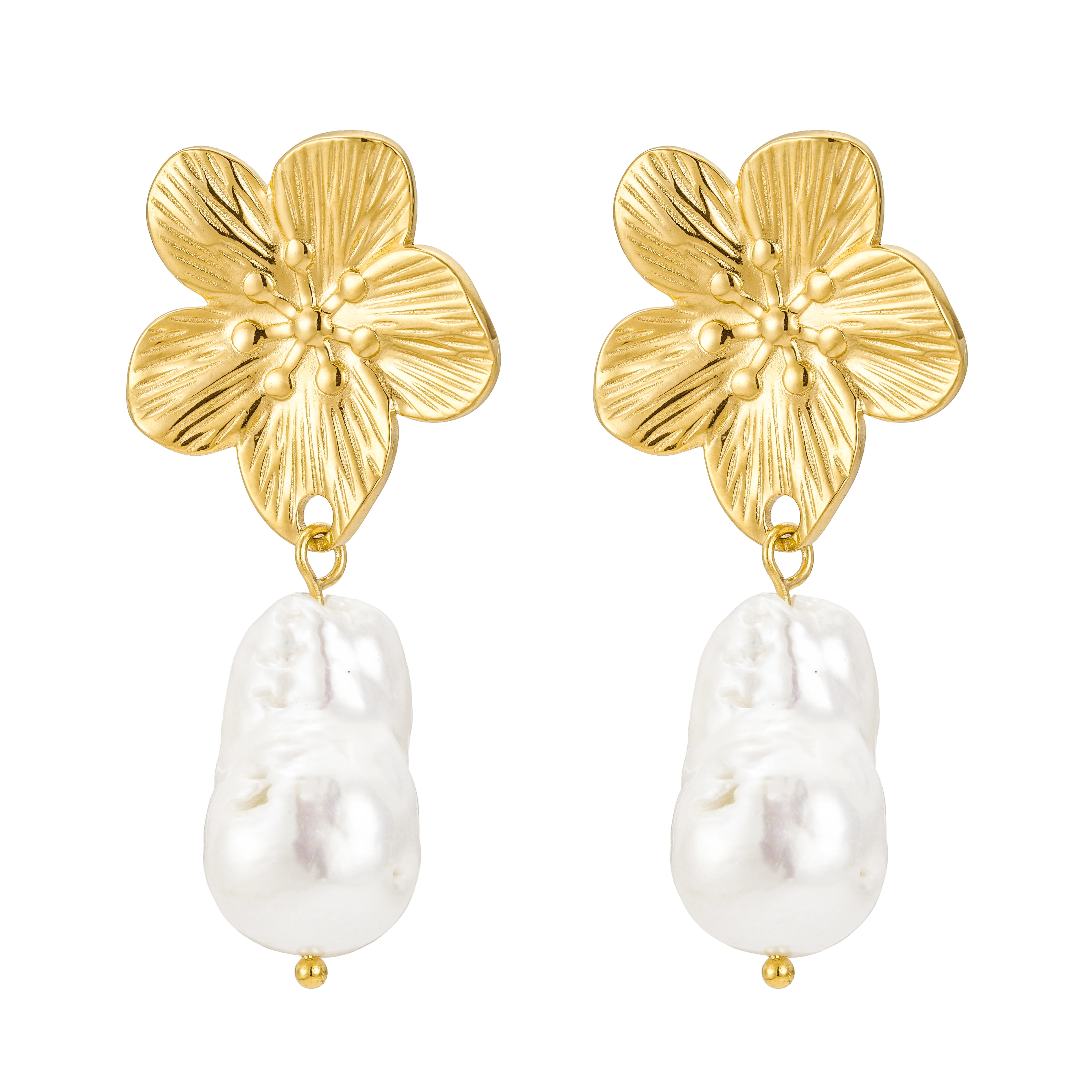 Elise Baroque Drop Earrings - Image 9