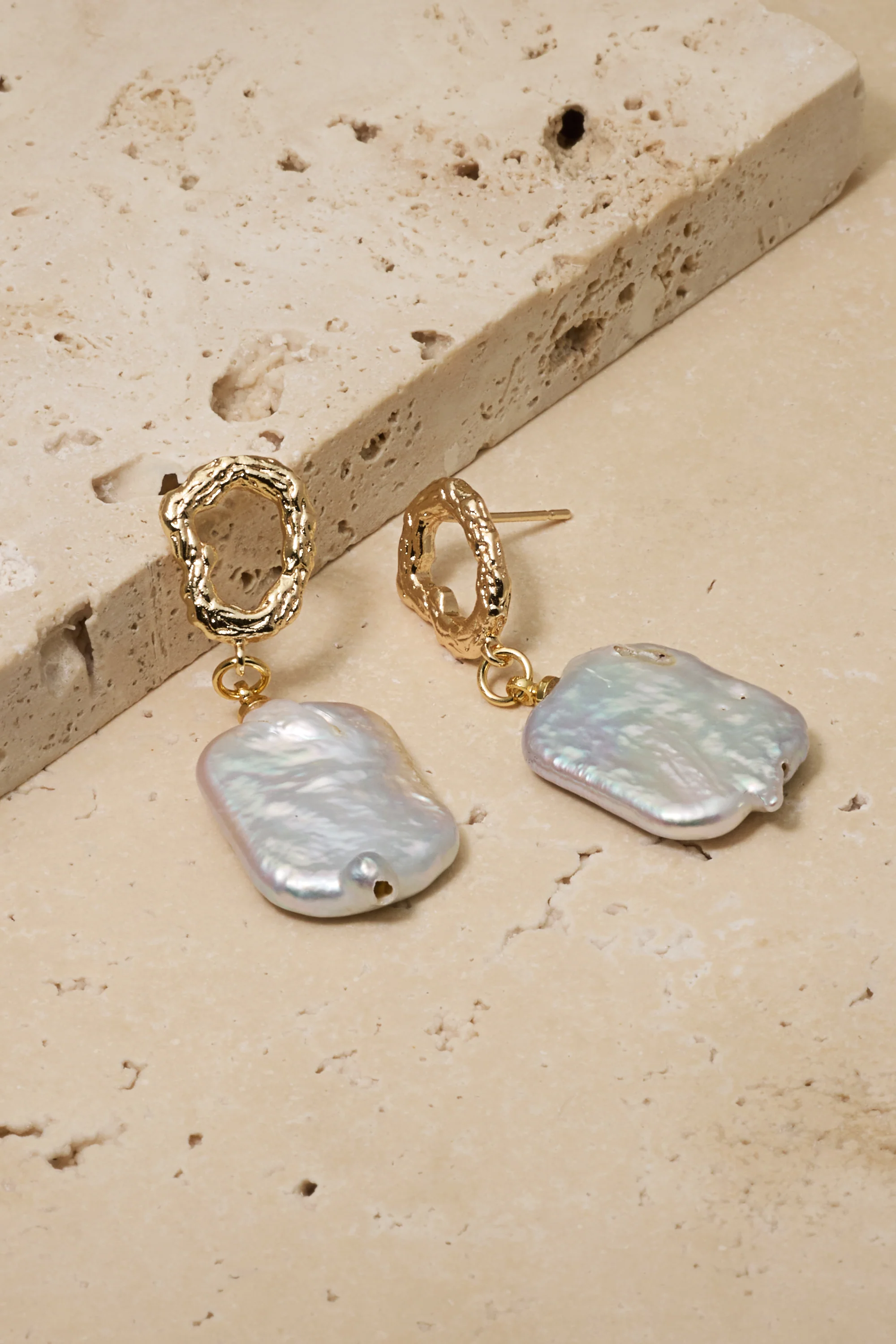 Gemma Pearl Drop Earrings - Image 5