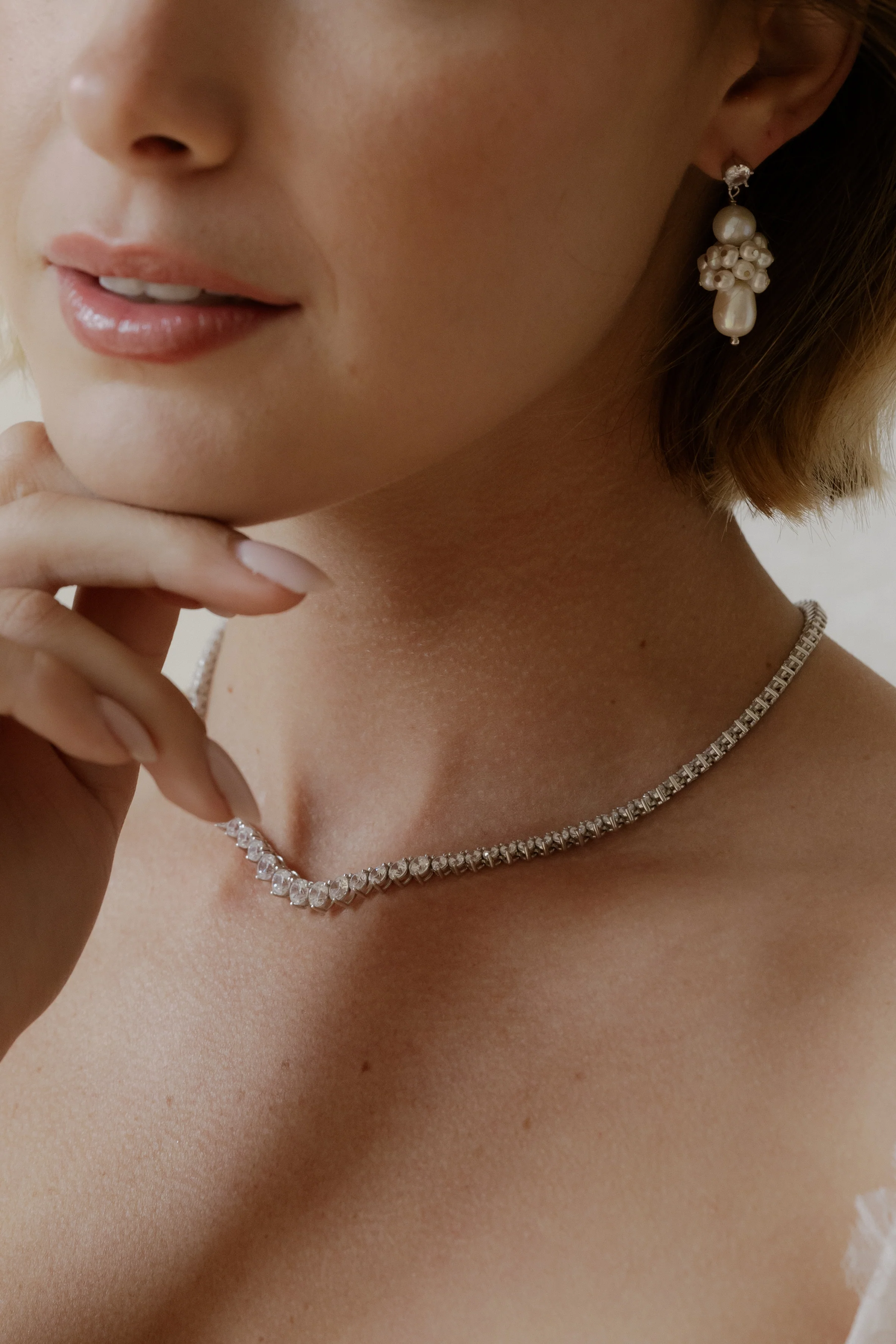High Society Tennis Necklace - Image 10