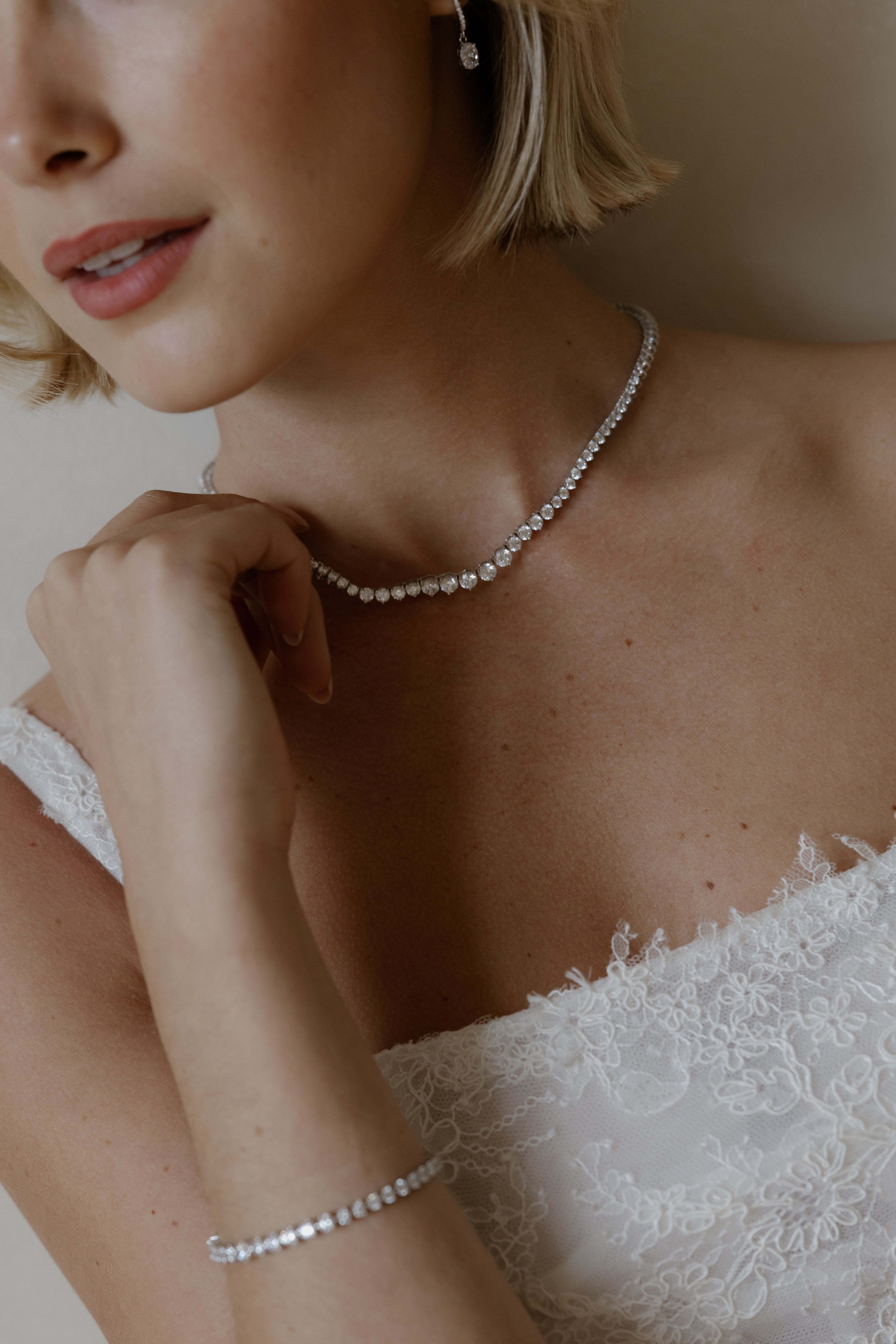 High Society Tennis Necklace - Image 11
