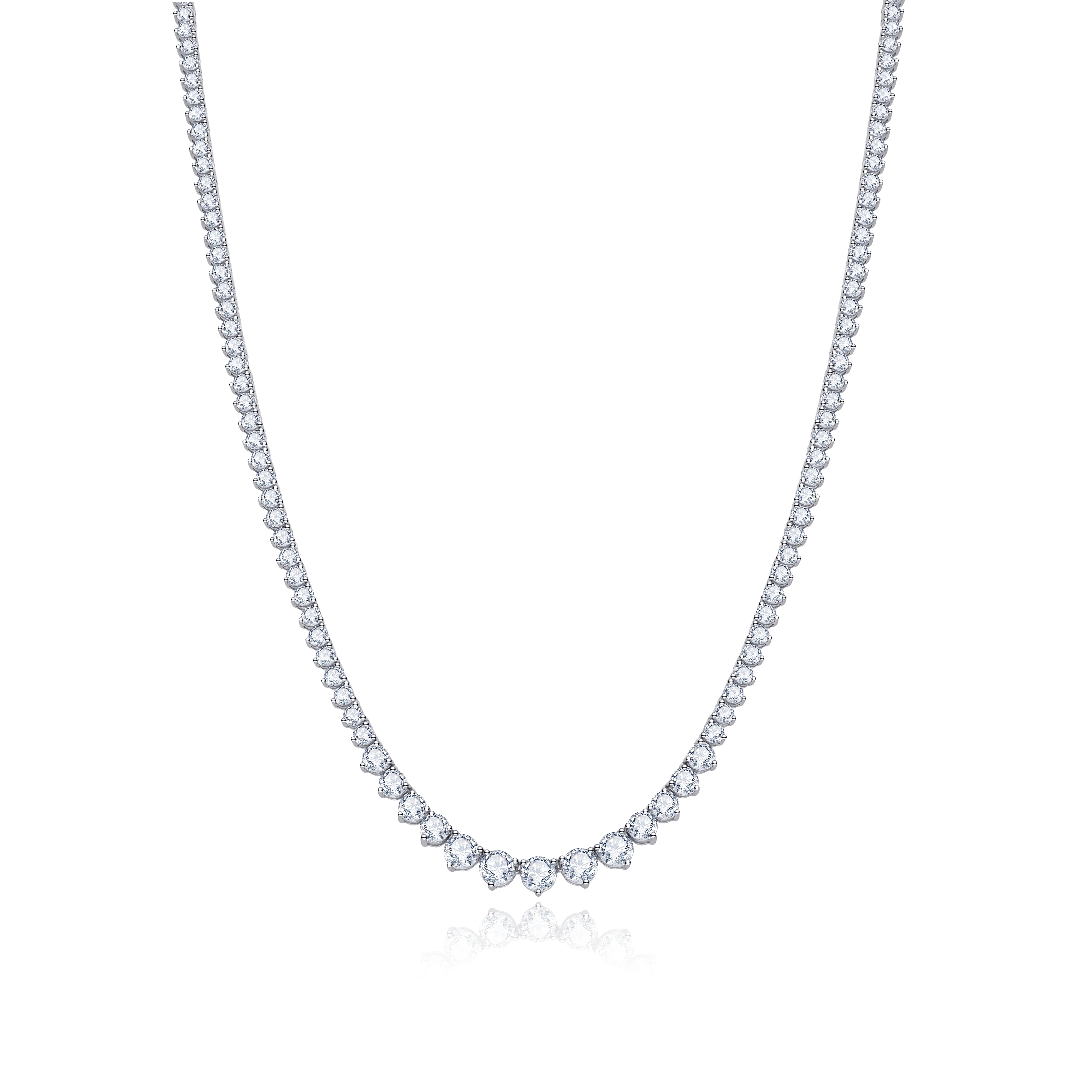 High Society Tennis Necklace - Image 12