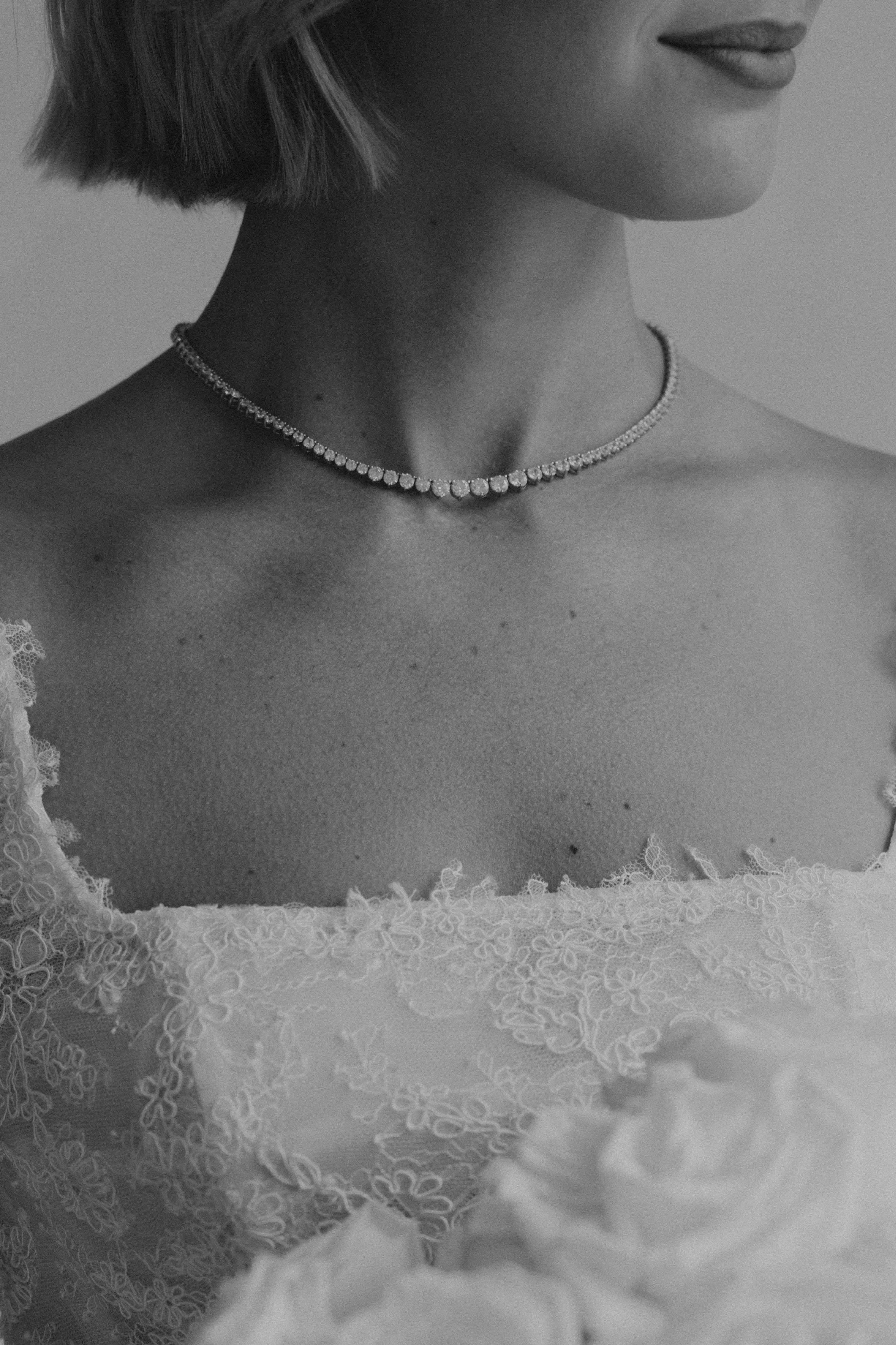High Society Tennis Necklace - Image 6
