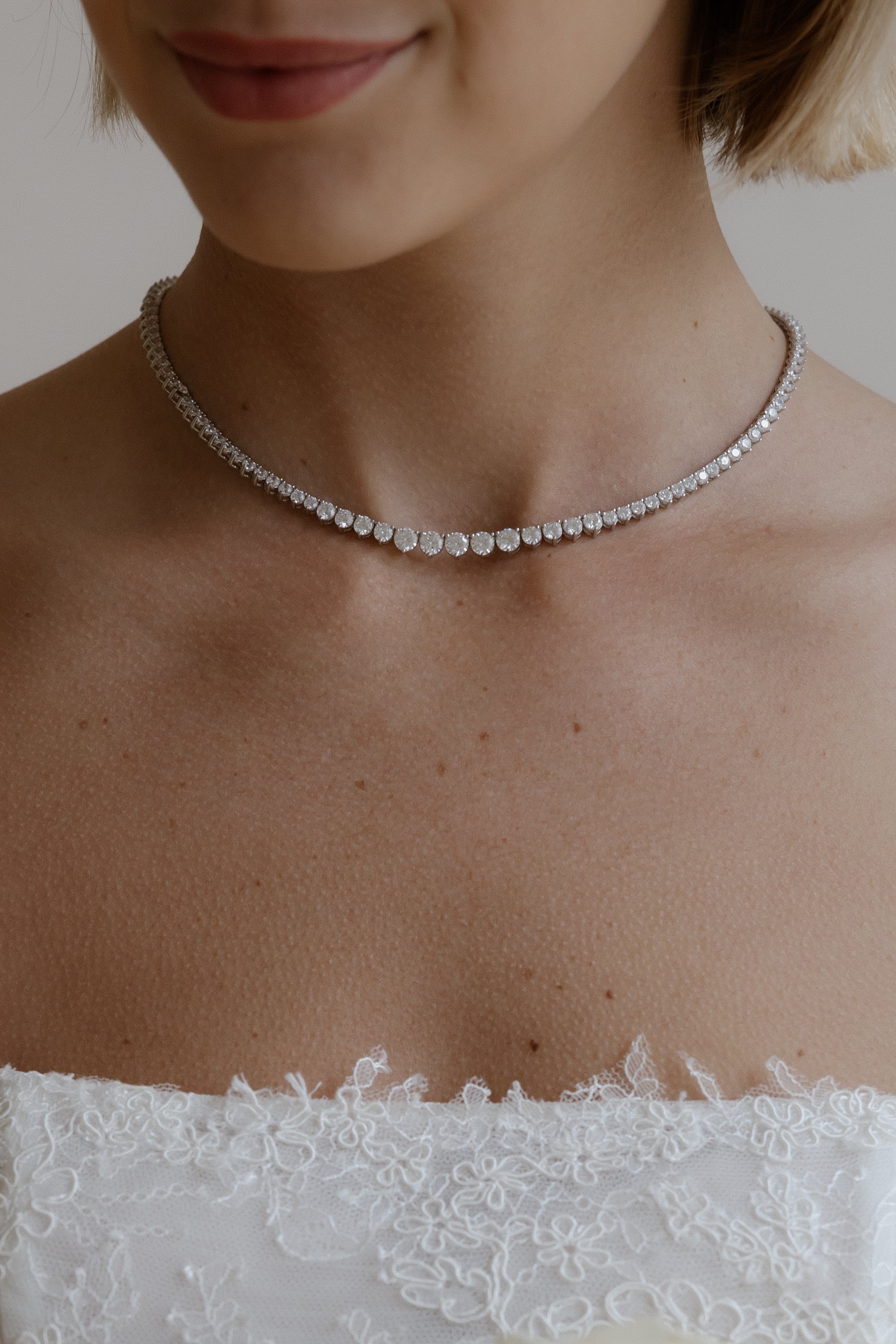 High Society Tennis Necklace - Image 9