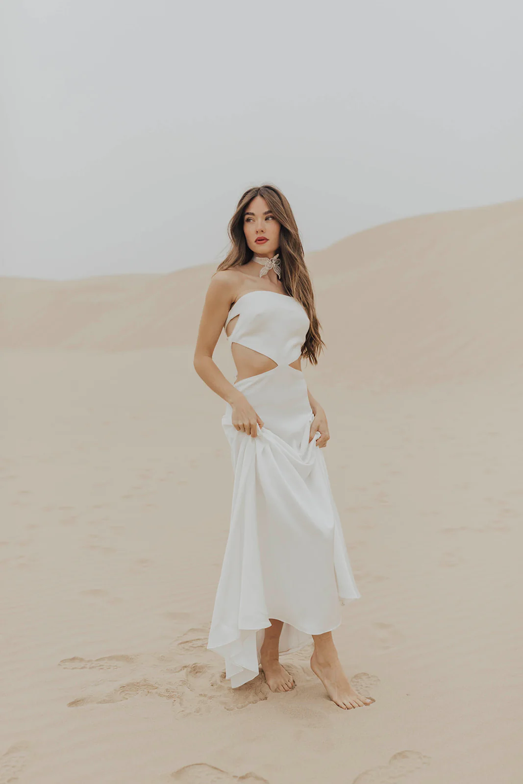Iris Cut Out Dress - Image 5