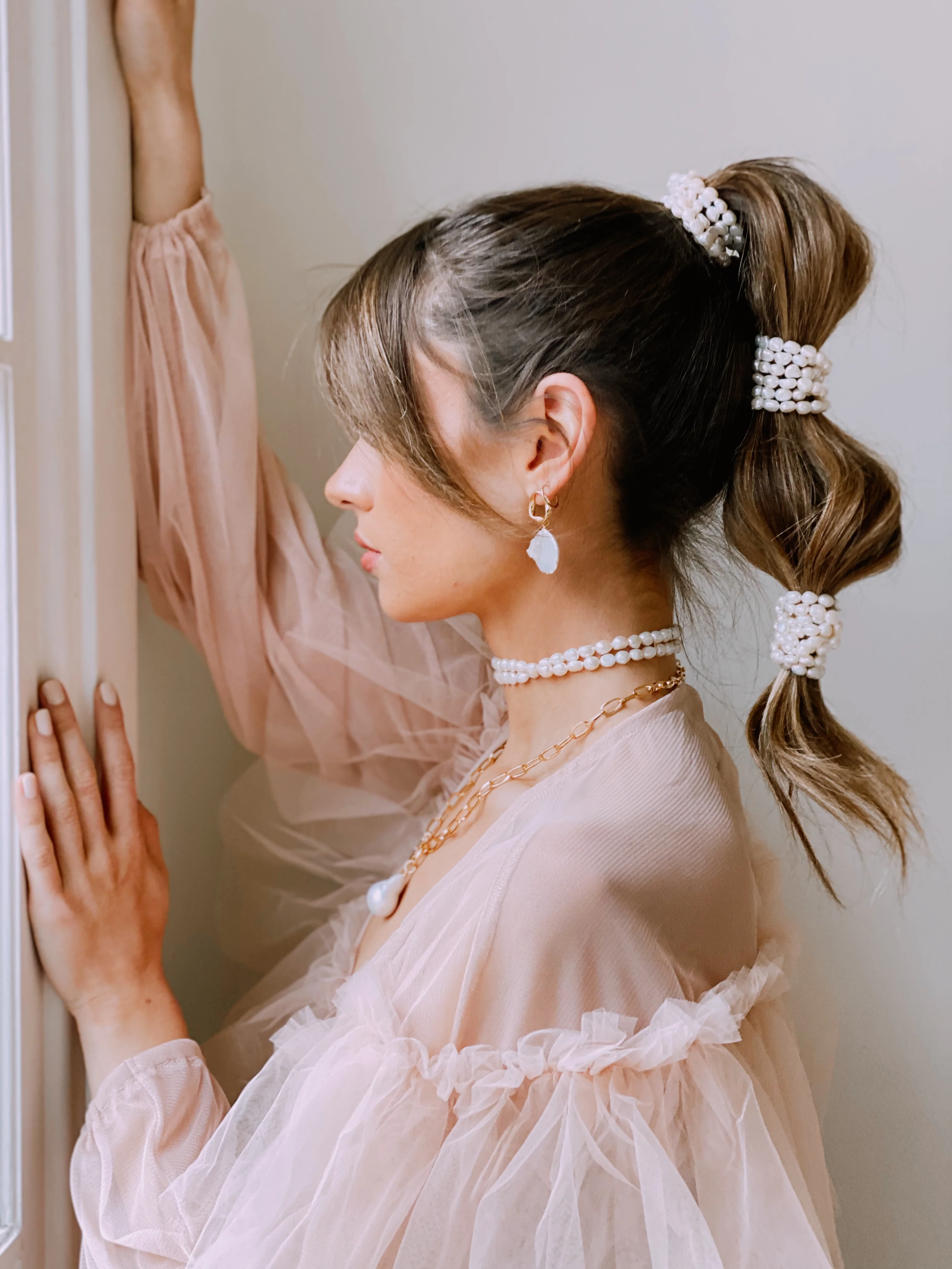 Jax Pearl Hair Wrap - Image 11