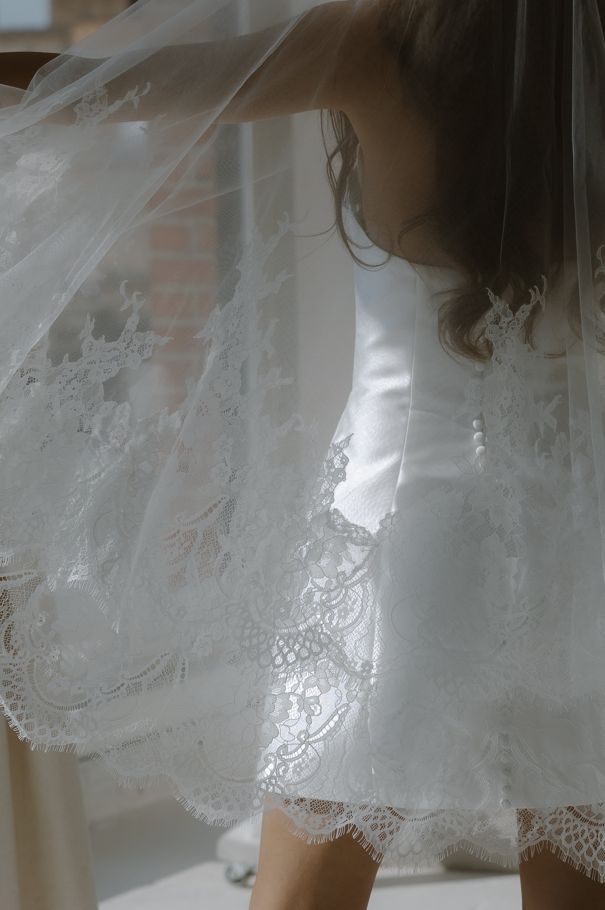 Keepsake Two-Tier Fingertip Veil - Image 10