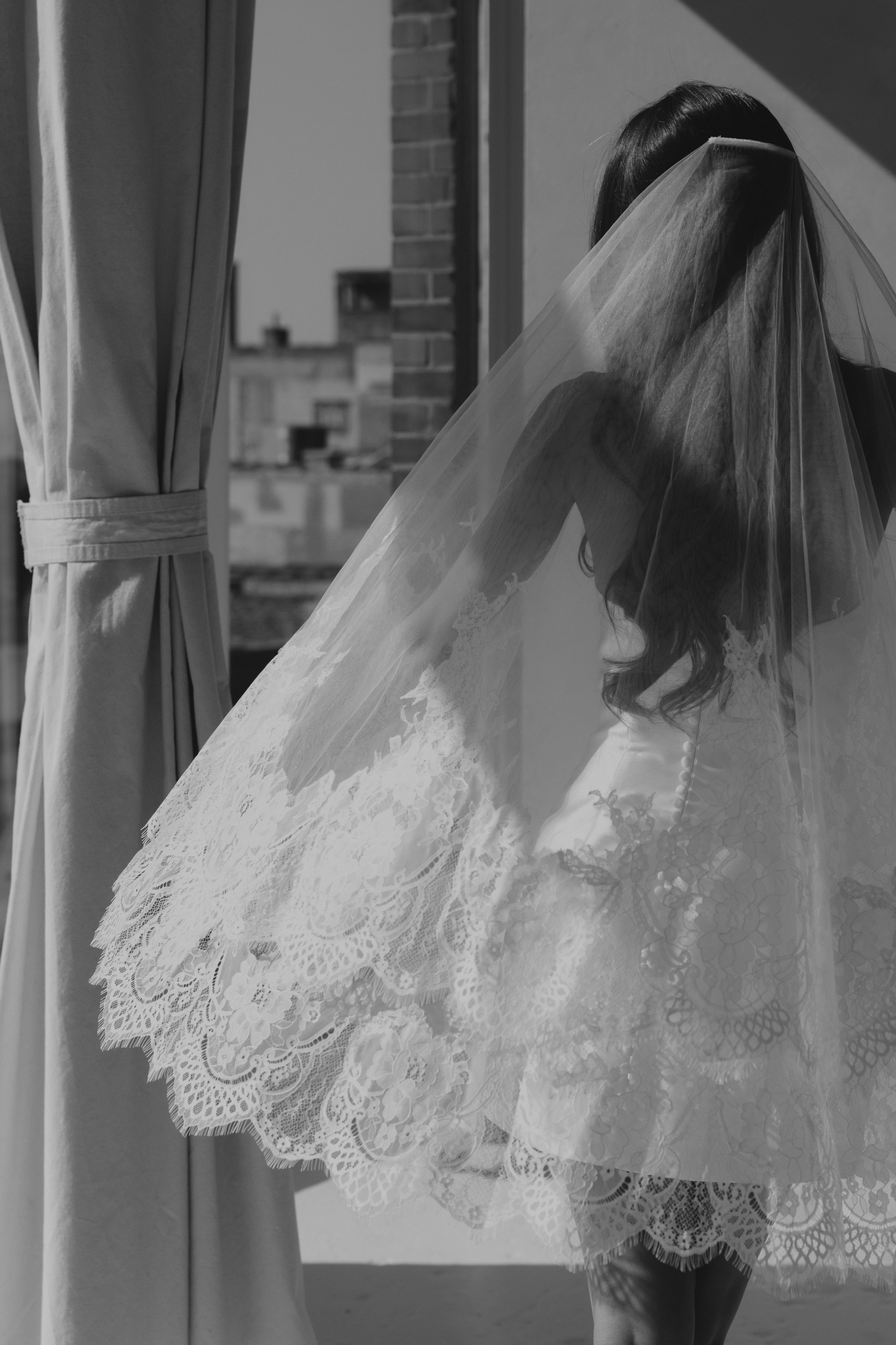 Keepsake Two-Tier Fingertip Veil - Image 3