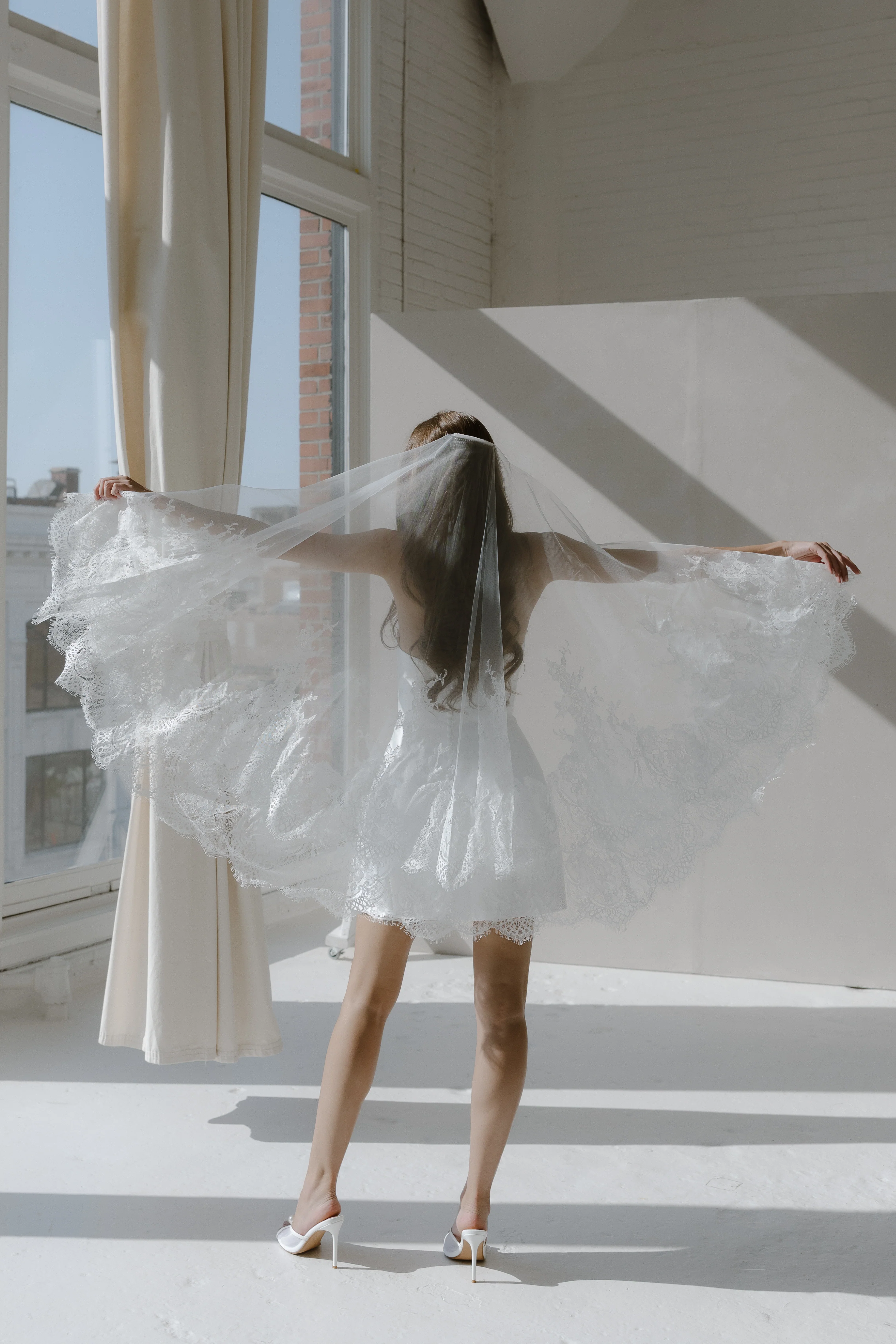 Keepsake Two-Tier Fingertip Veil - Image 6