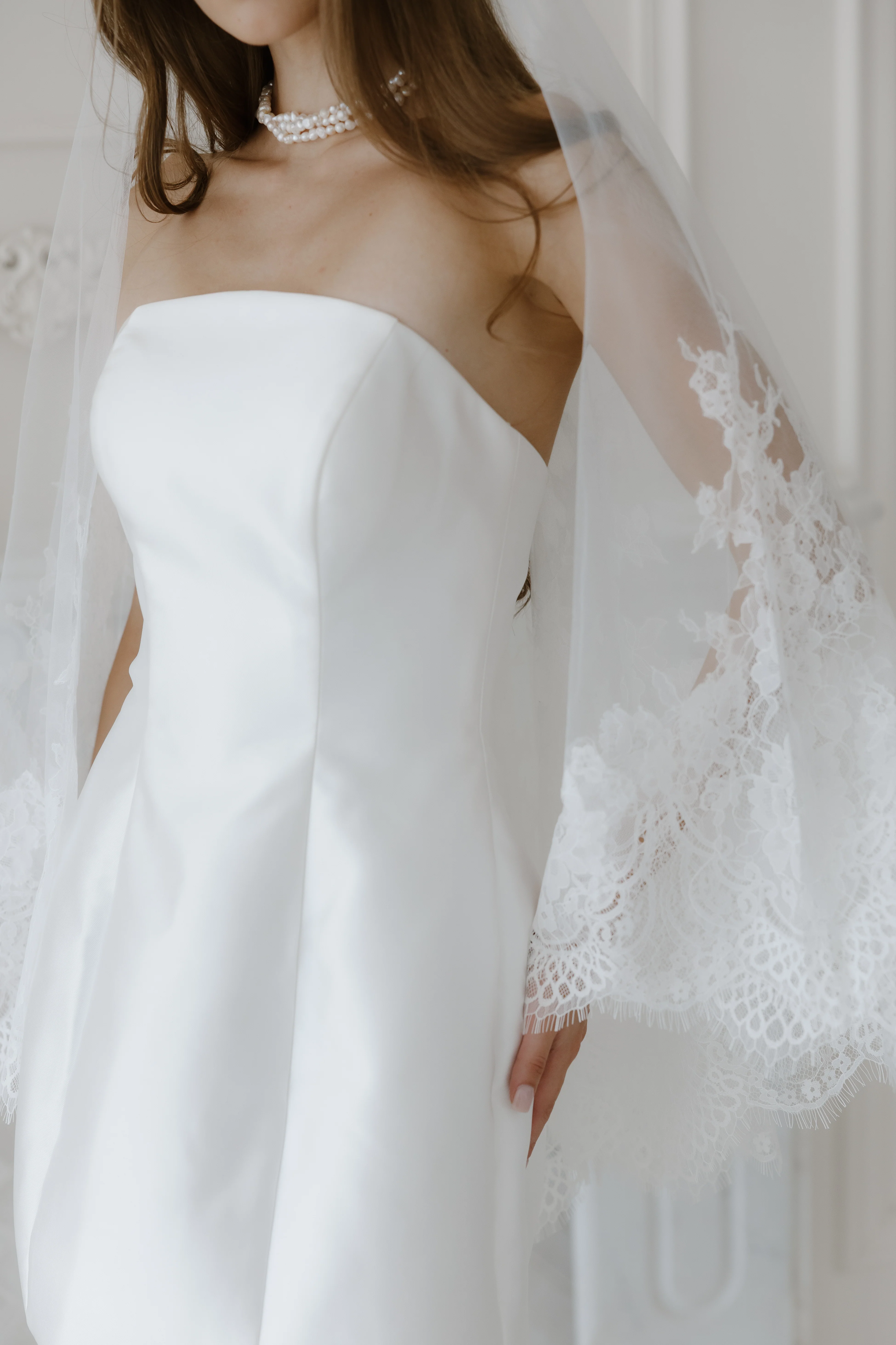 Keepsake Two-Tier Fingertip Veil - Image 9