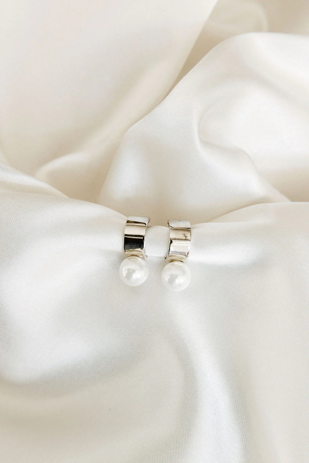 Leah Pearl Hoops - Image 6