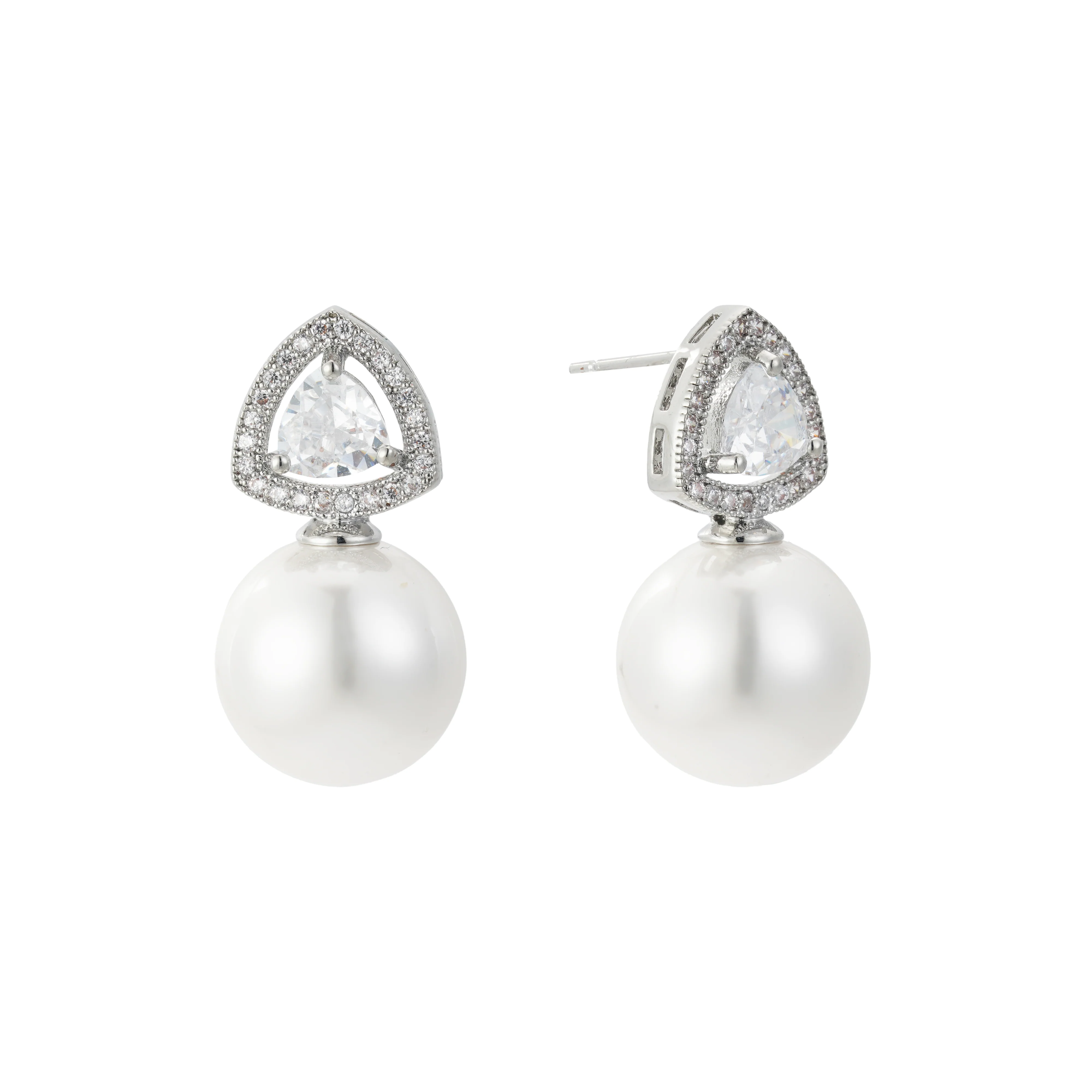 Legacy Pearl Drop Earrings - Image 6