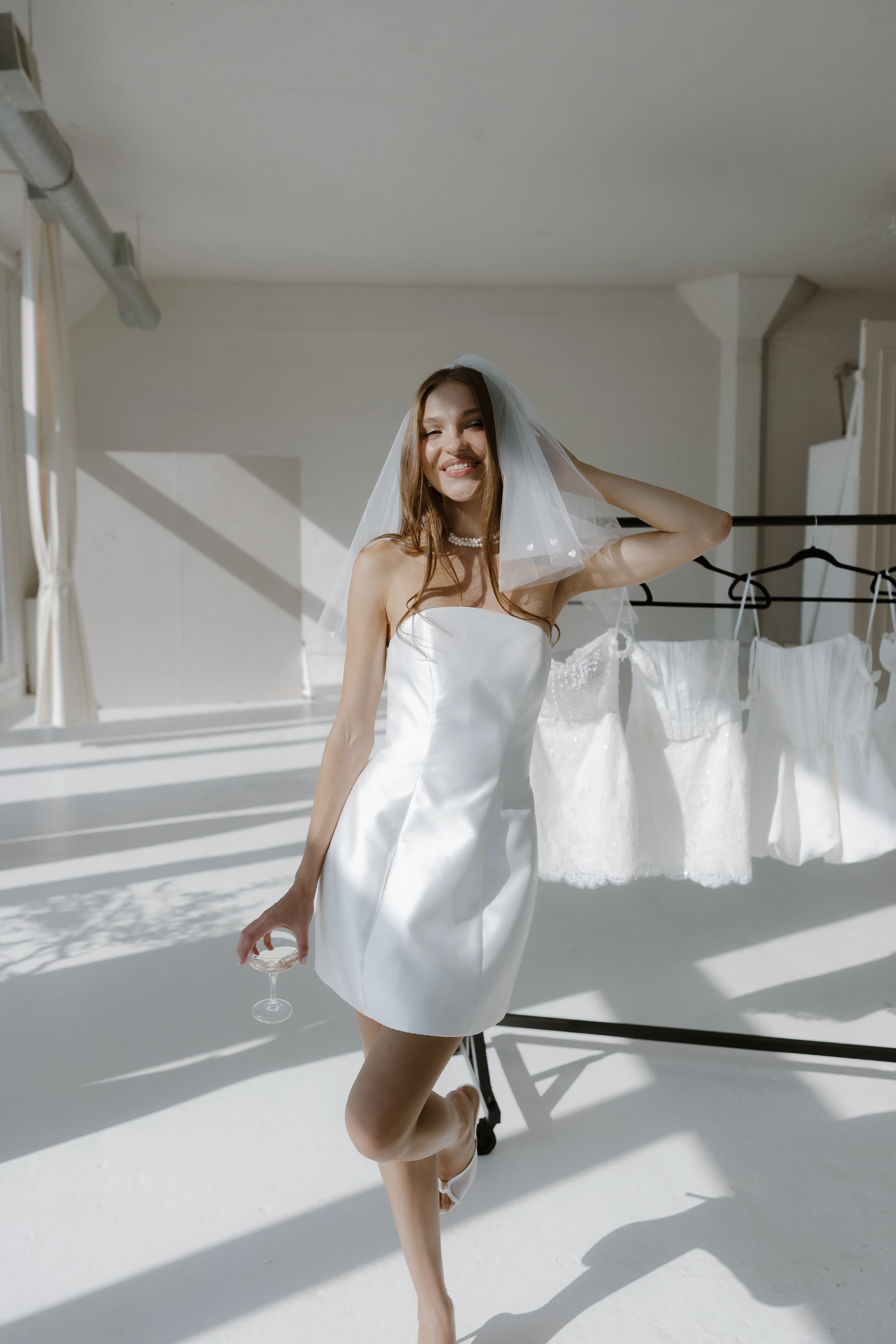 Lucky in Love Mini Veil - Image 4