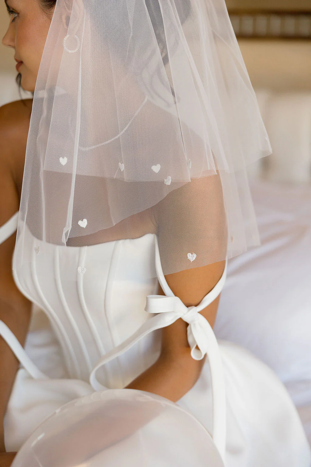 Lucky in Love Mini Veil - Image 7