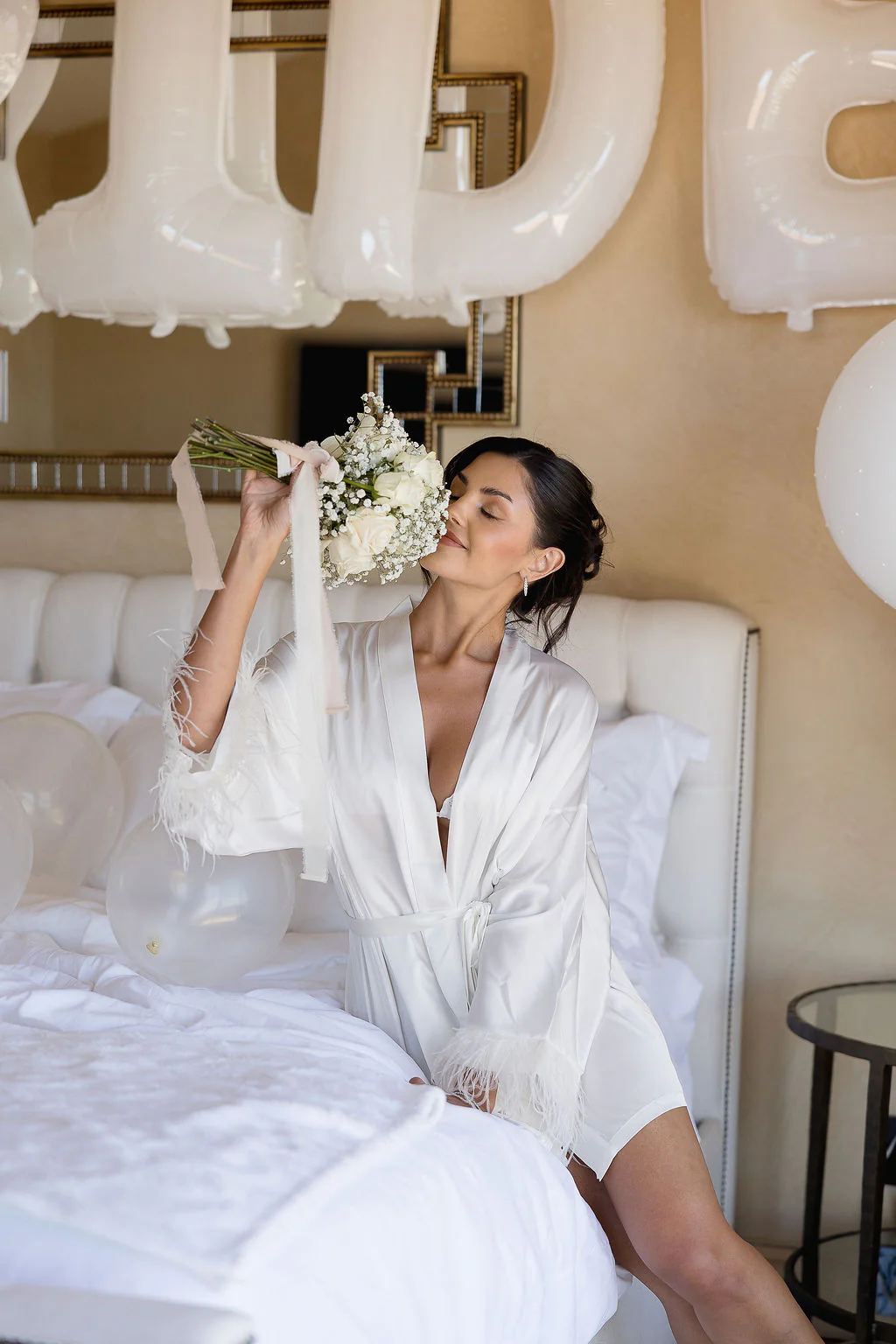 Marilyn Feather Robe - Image 3