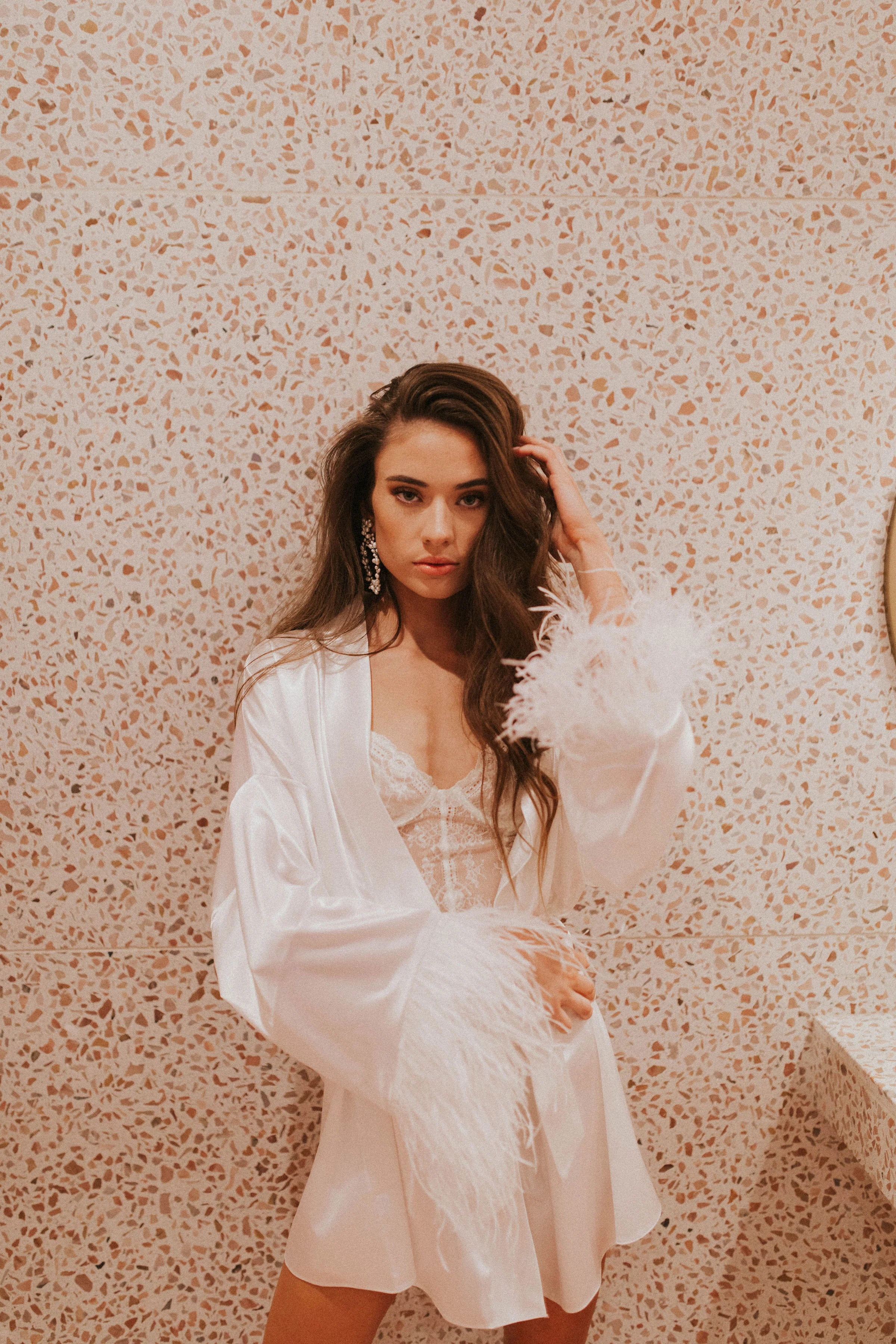 Marilyn Feather Robe - Image 6