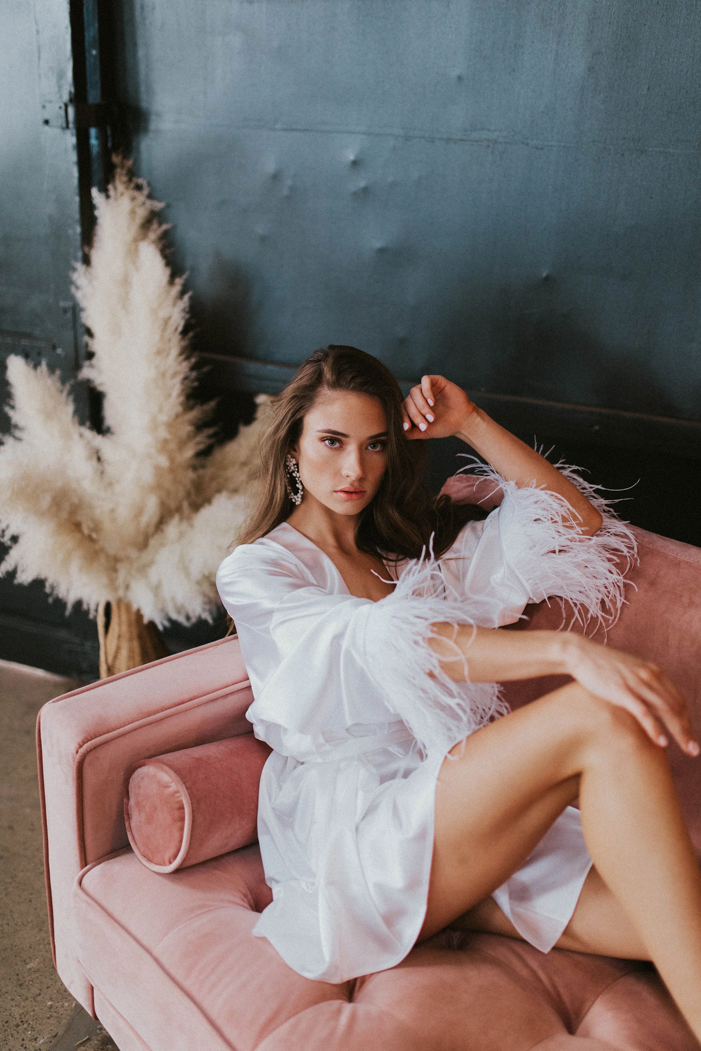 Marilyn Feather Robe - Image 7