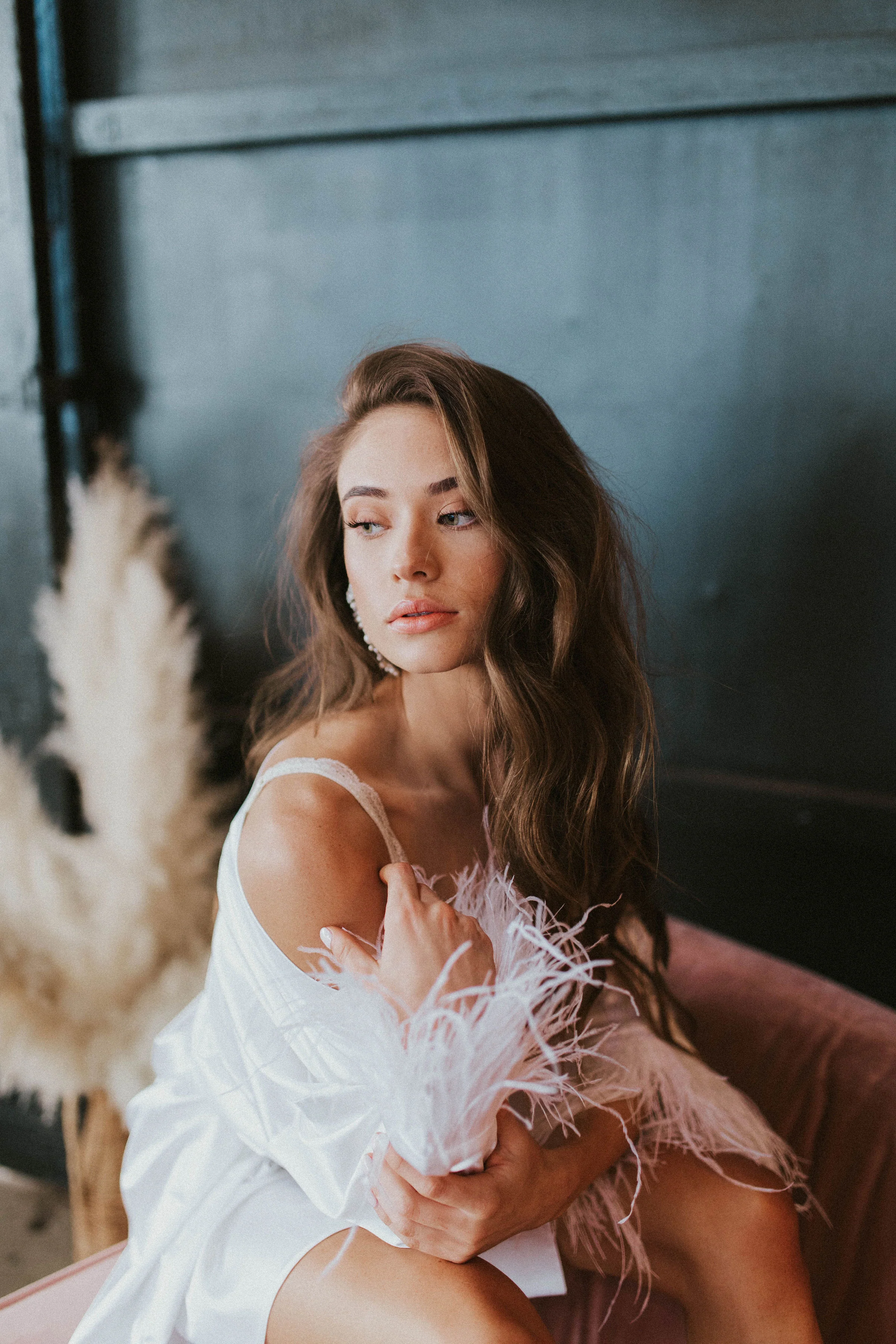 Marilyn Feather Robe - Image 9