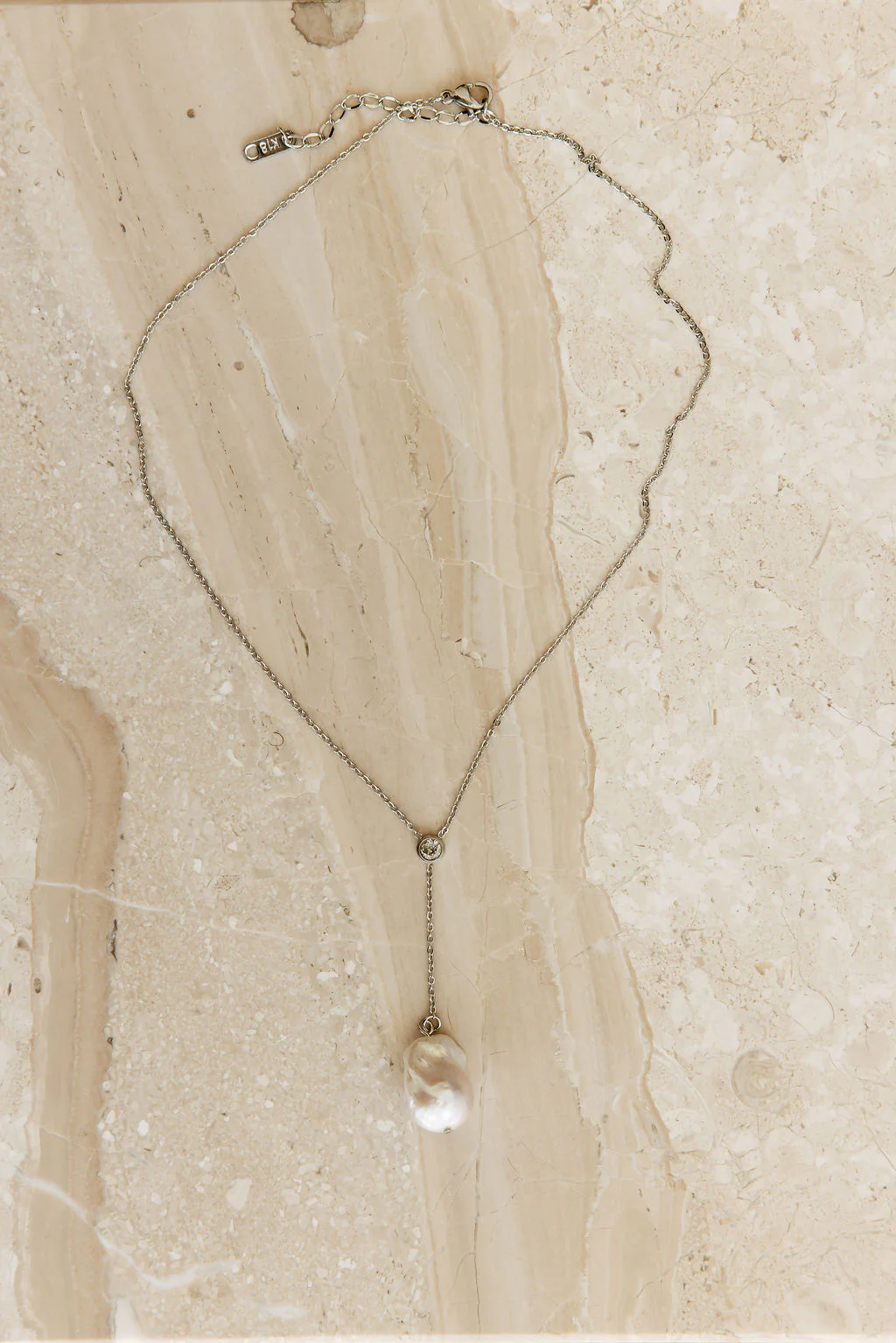 Odessa Freshwater Pearl Lariat - Image 5