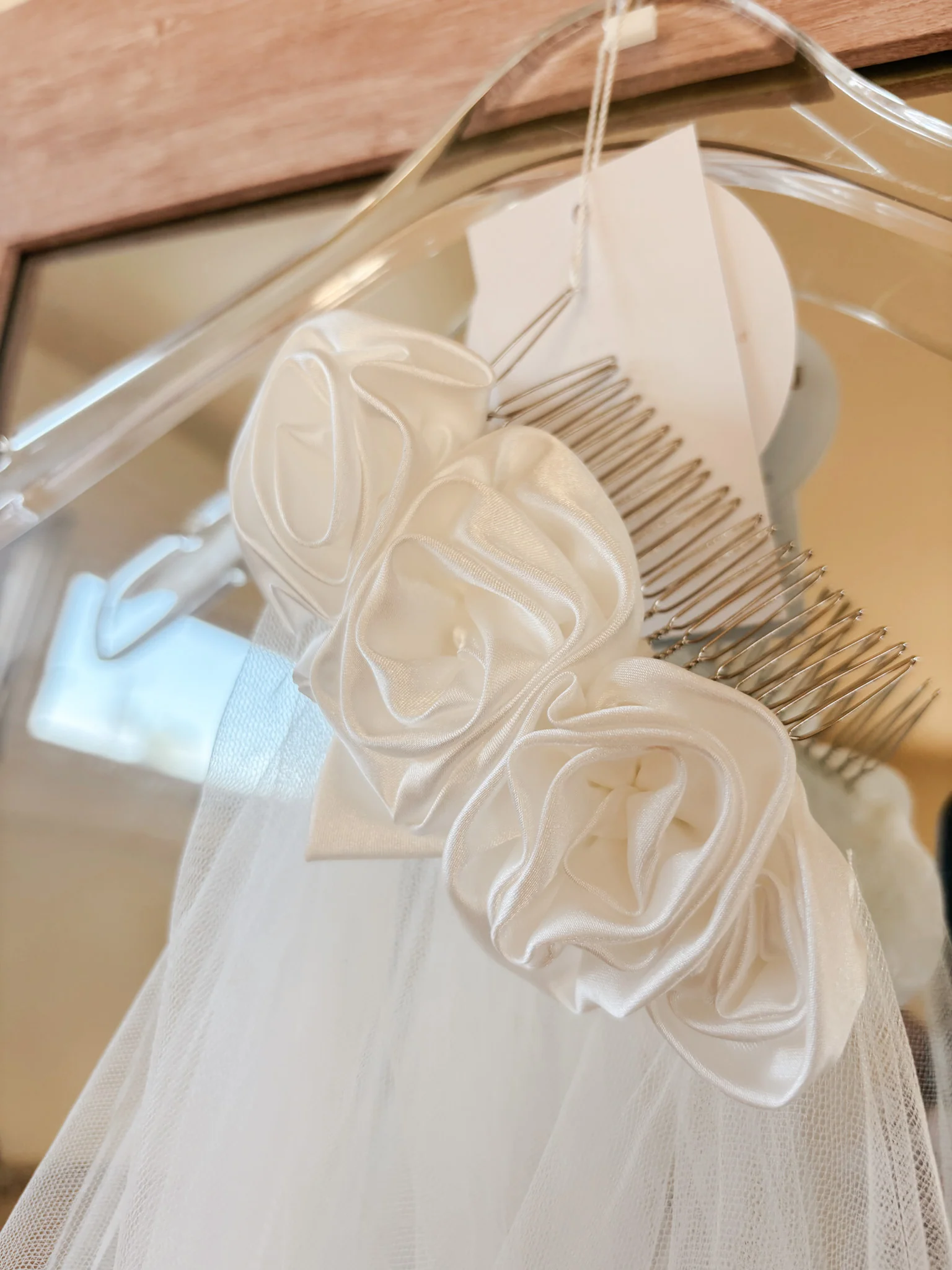 Pauline Veil Floor Length - SAMPLE SALE