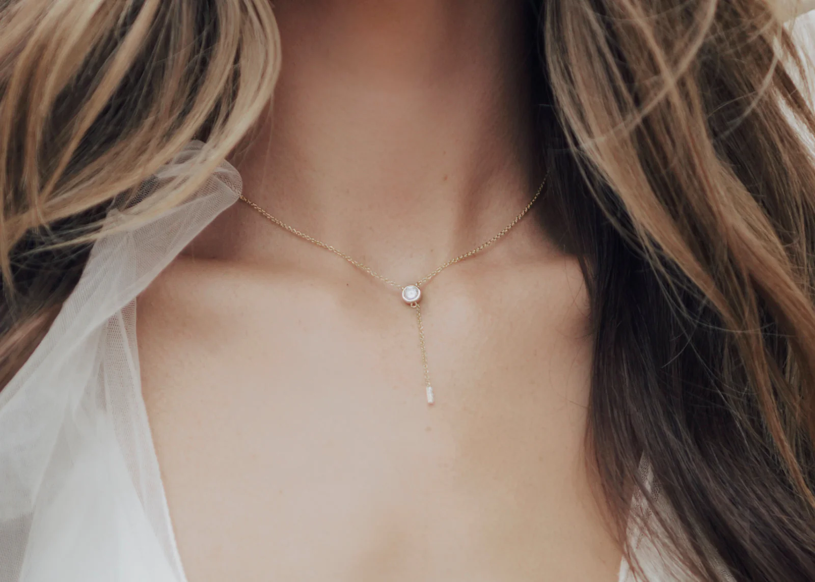 Pilar Crystal Drop Pendant - Image 4