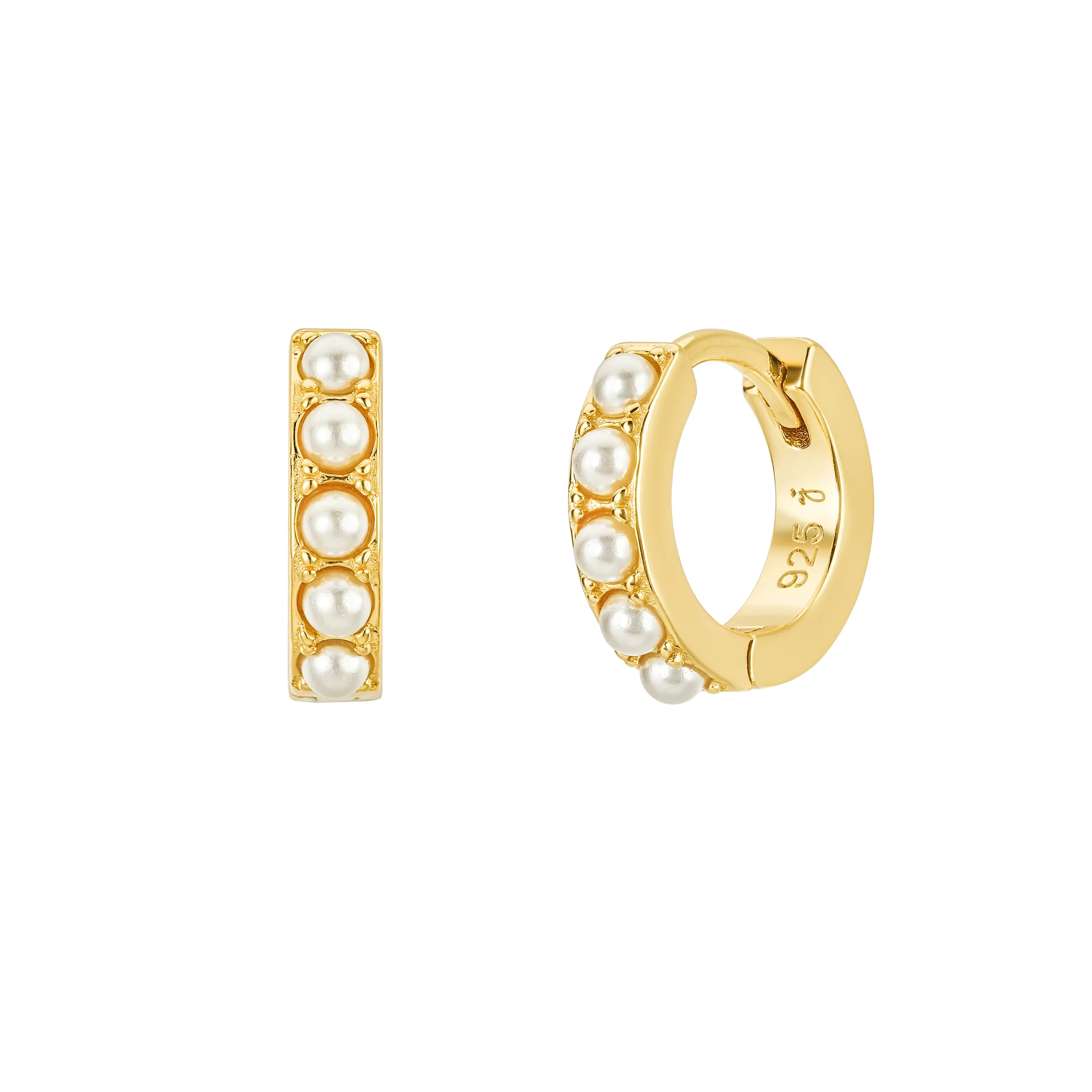 Pixie Huggie Hoops - Image 4
