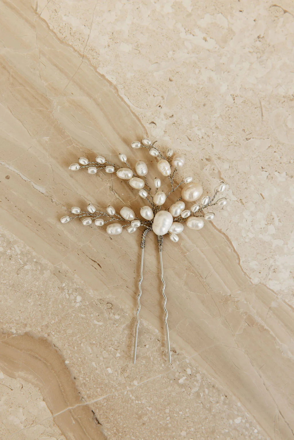 Poetry Freshwater Pearl Hair Pin - Image 5