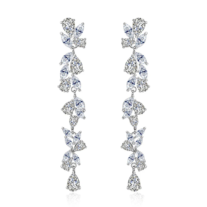 Promise Crystal Drop Earrings