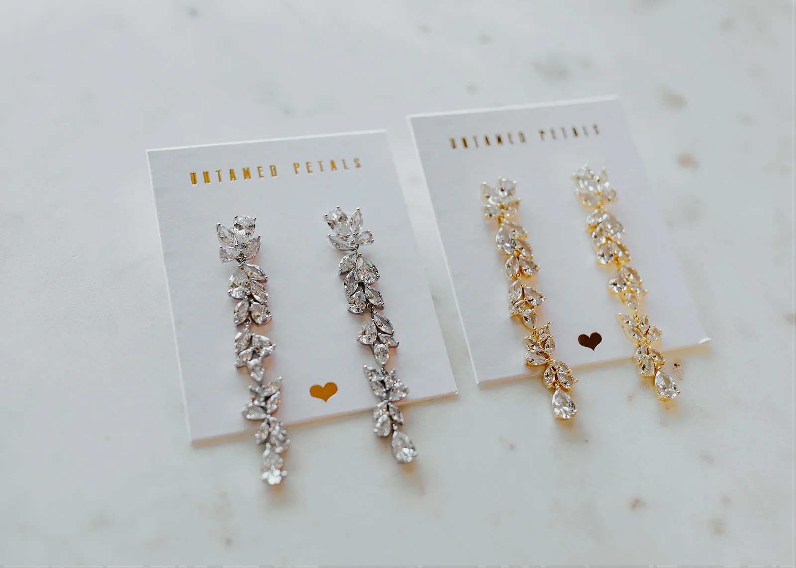 Promise Crystal Drop Earrings - Image 5