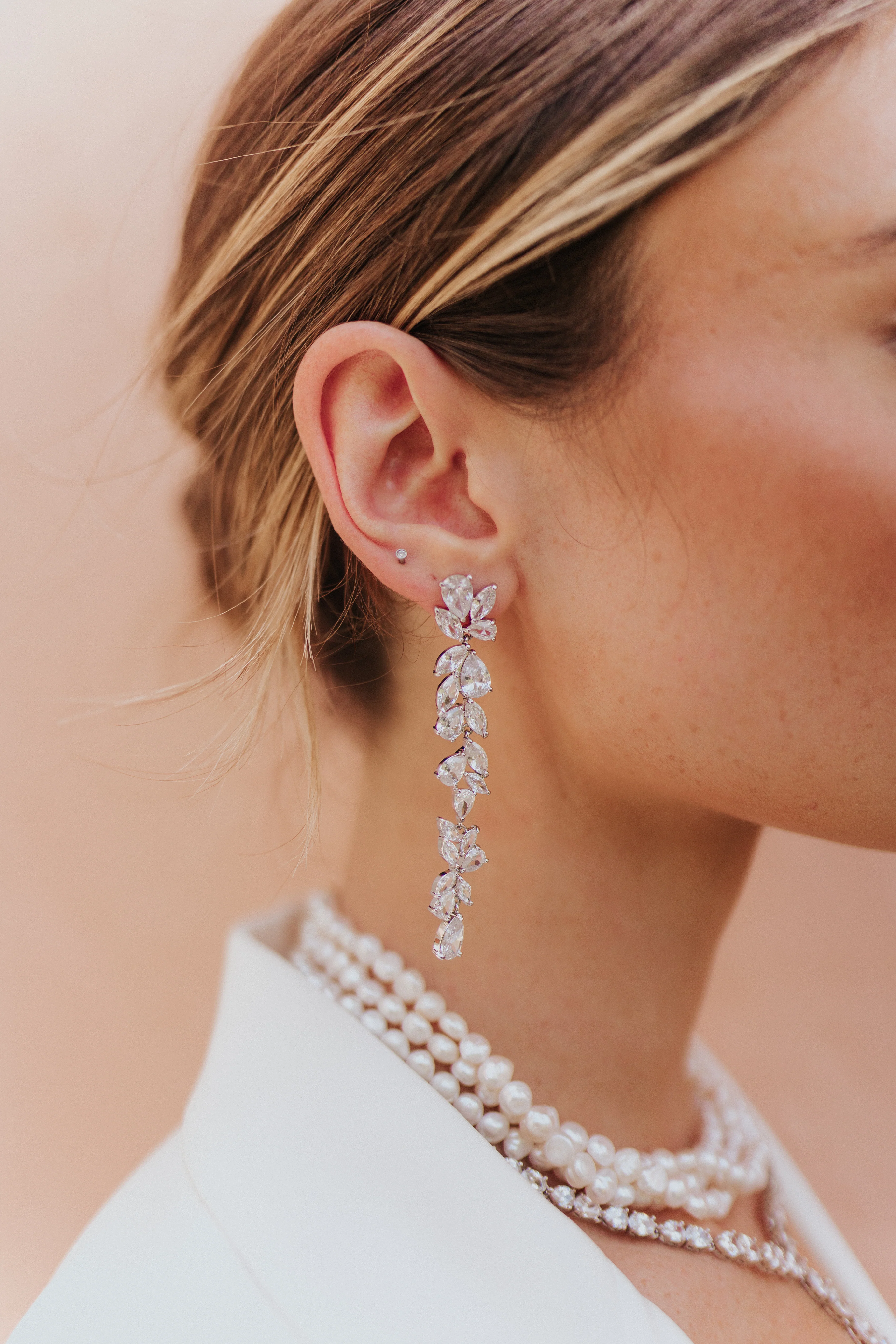 Promise Crystal Drop Earrings - Image 6