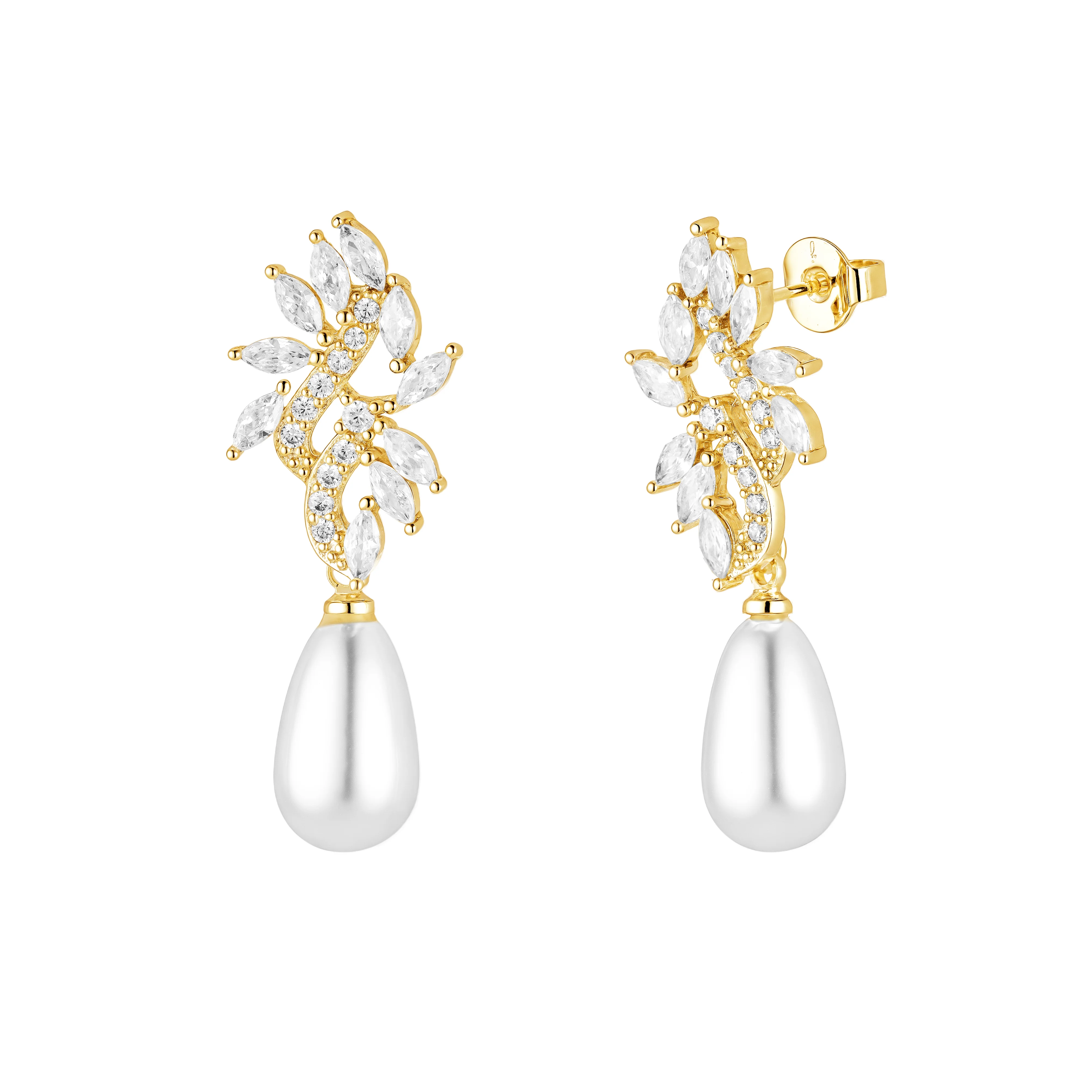 Regency Crystal Drop Earrings - Image 4
