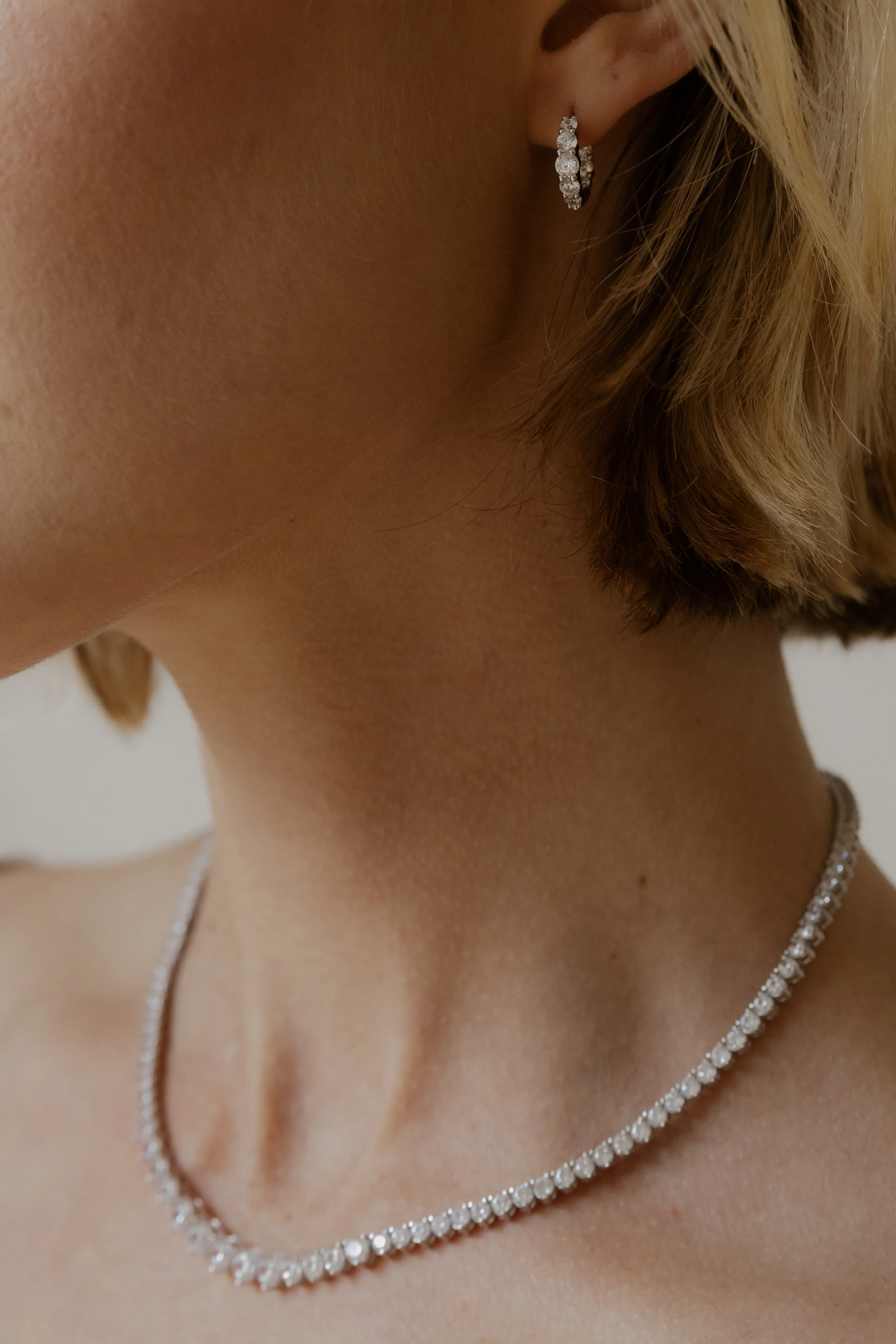 Riviera Crystal Hoops - Image 6