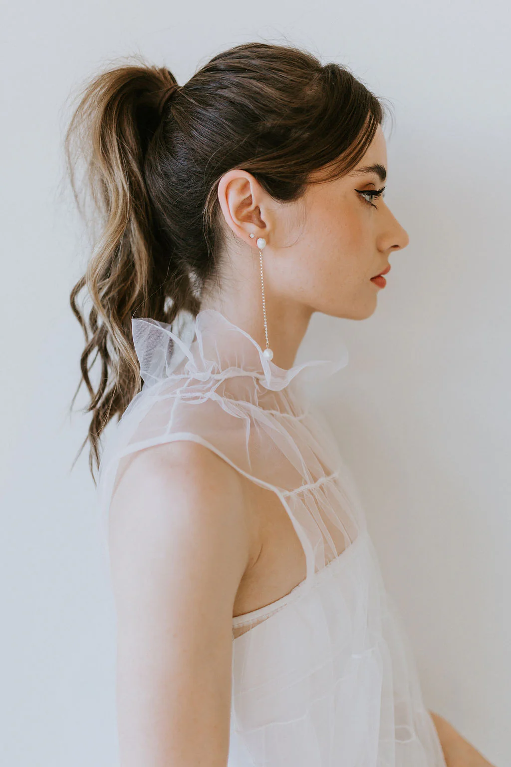 Sarah Crystal and Pearl Drops - Image 3